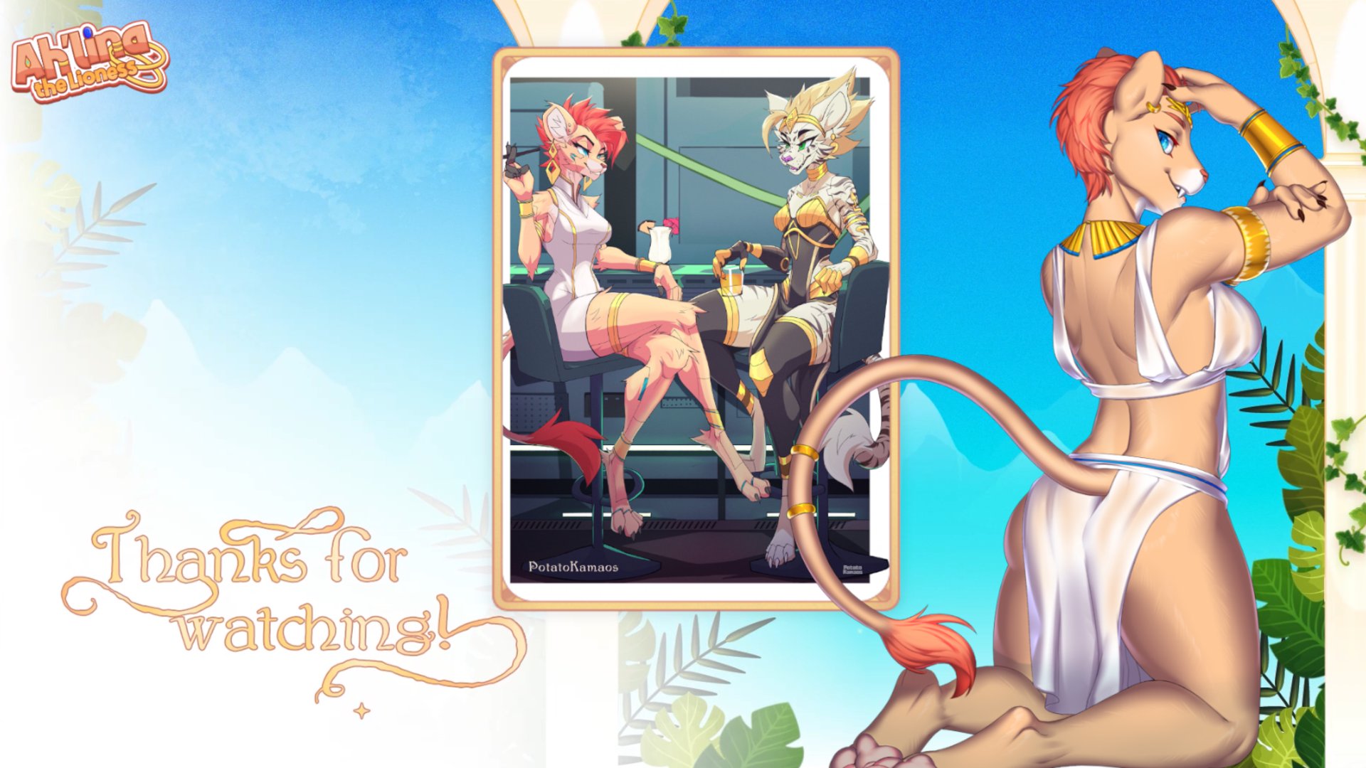 AhlinaTheLioness banner