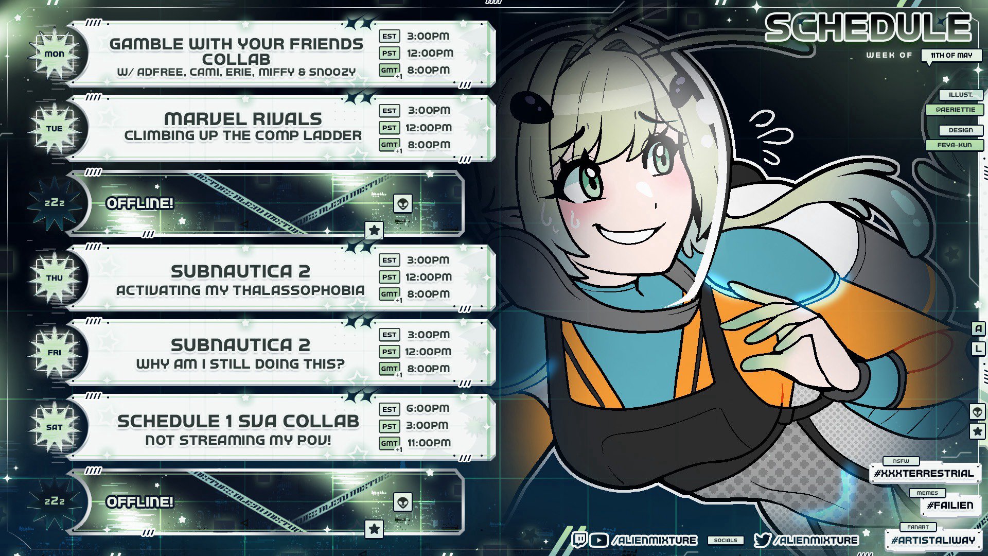 AlienMixture banner