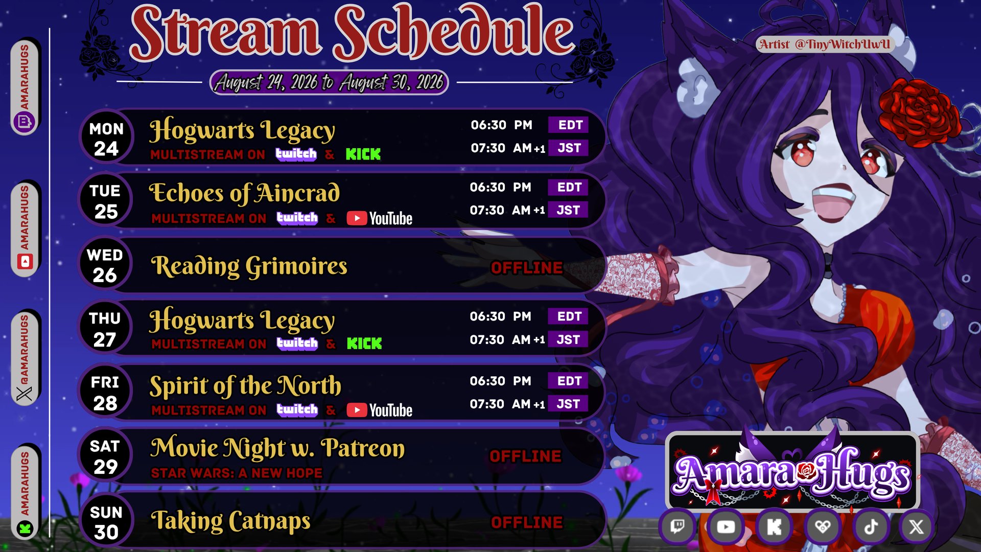 AmaraHugs banner