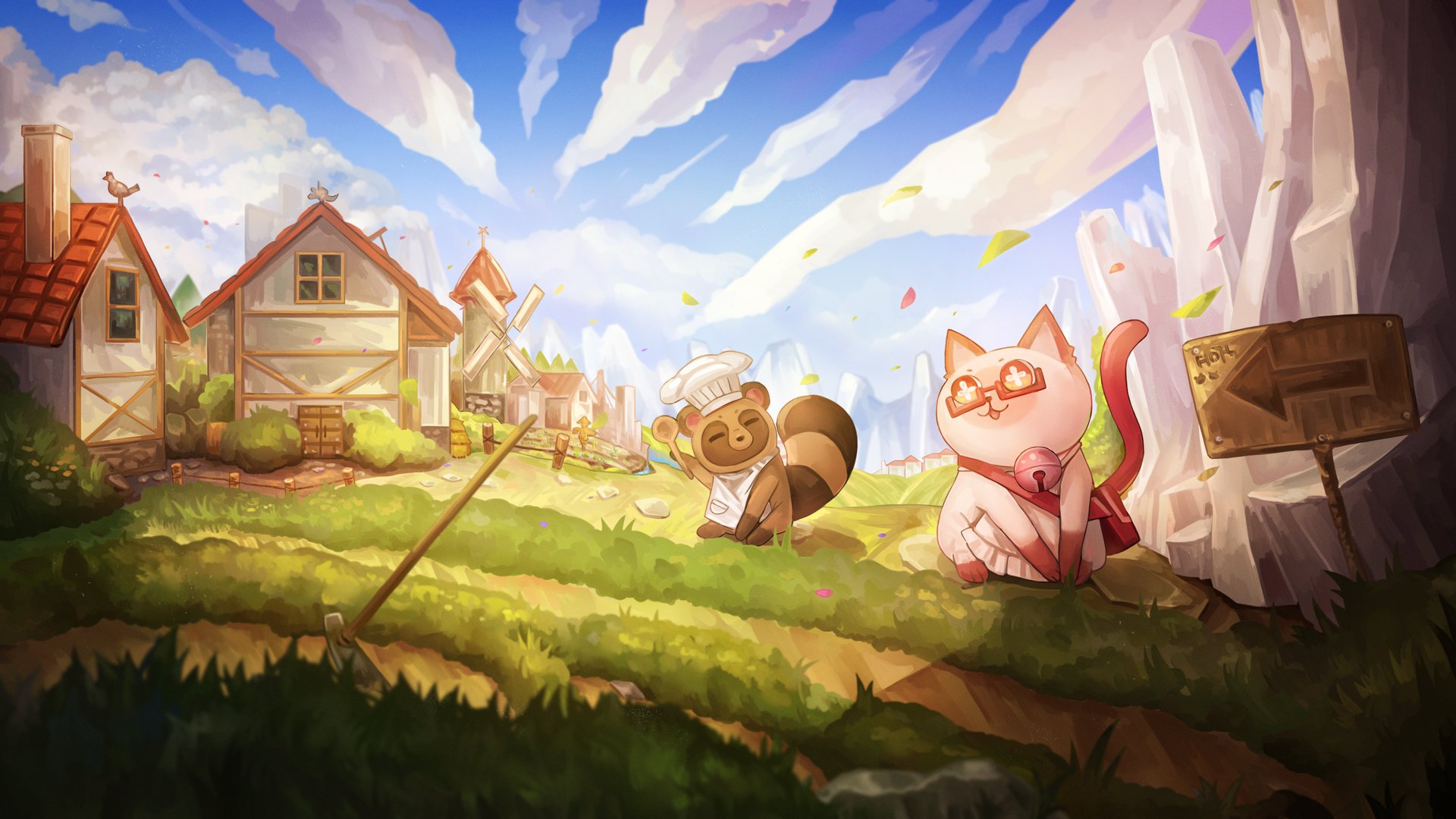 萱萱と冬冬 banner