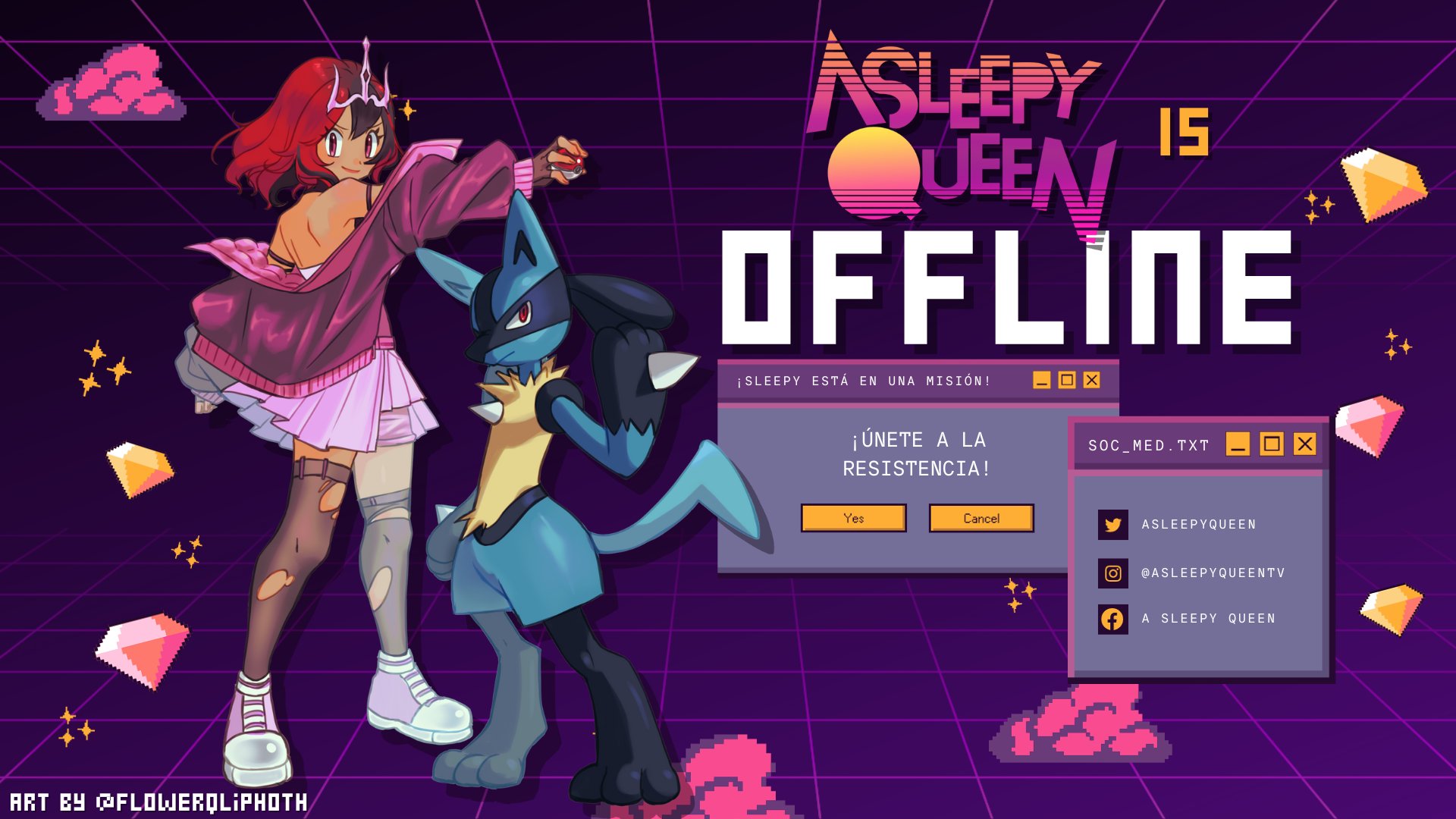 ASleepyQueen banner