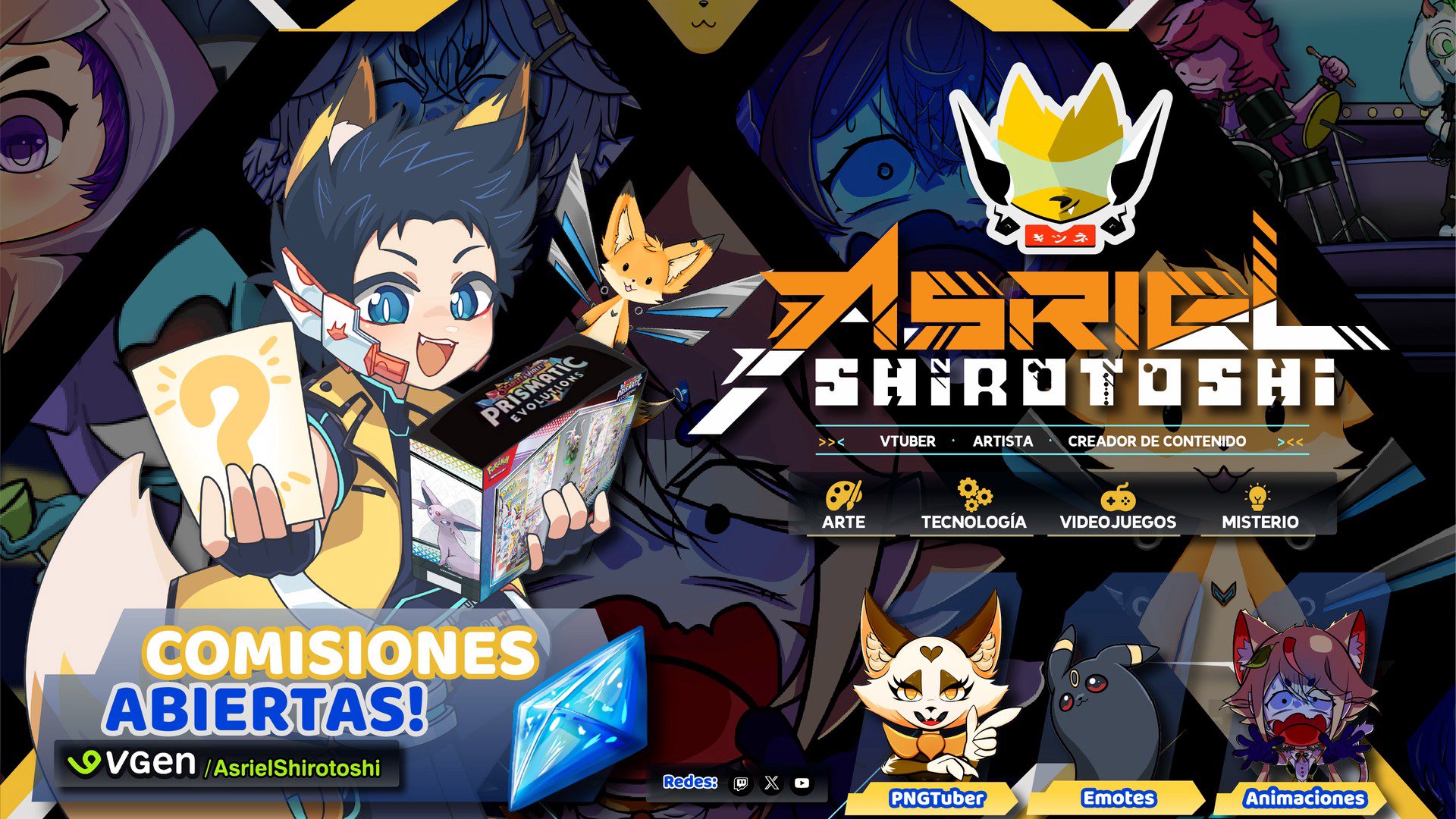 Asriel Shirotoshi banner