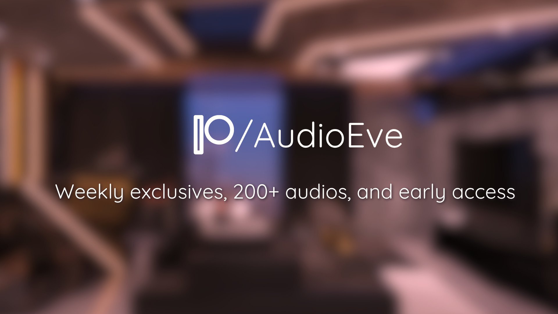 AudioEve banner
