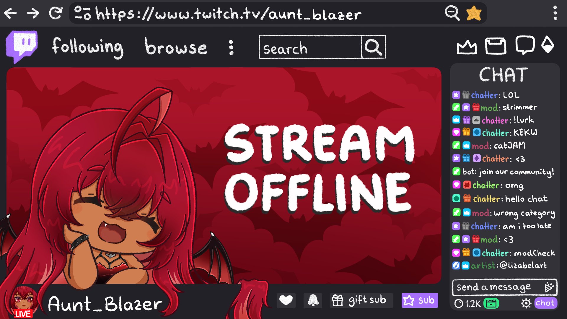 Aunt Blazer banner