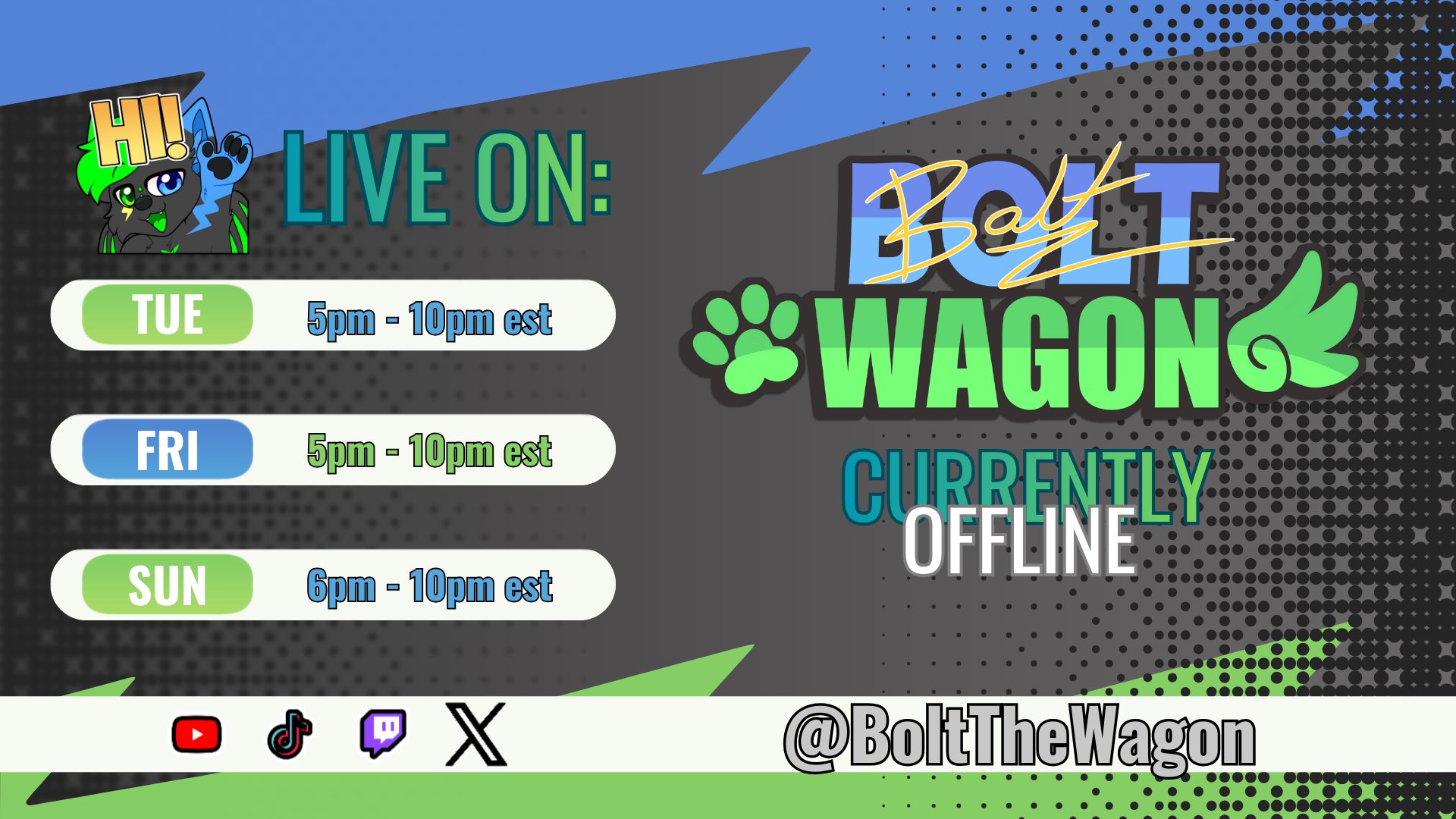 BoltTheWagon banner