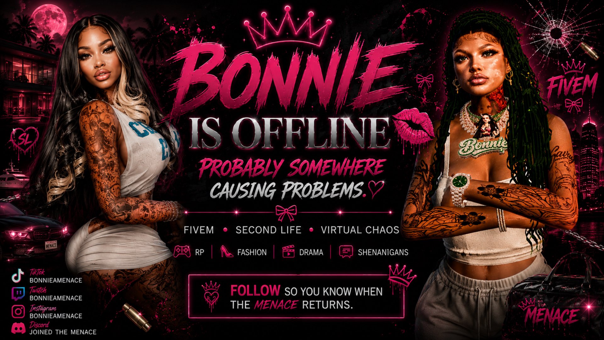 BonnieAMenace banner