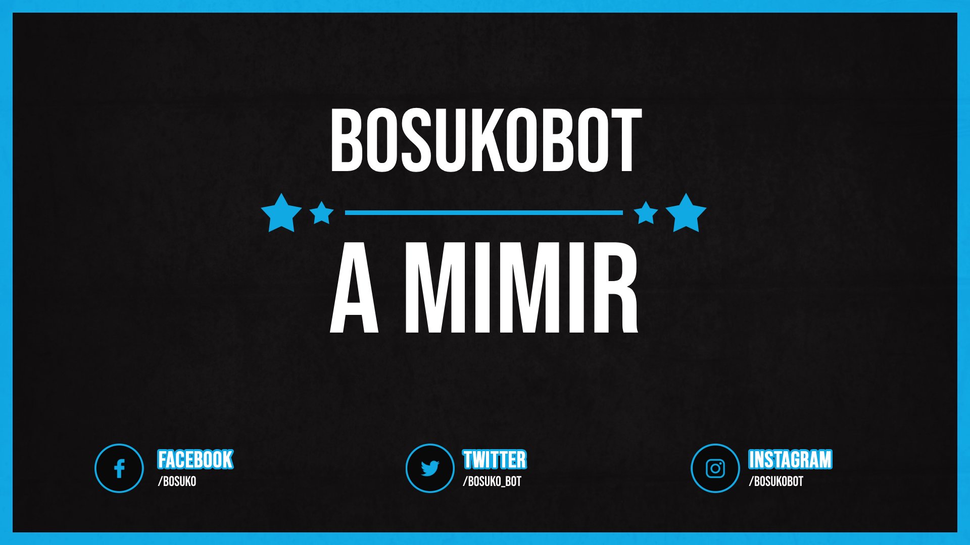 BosukoBot banner