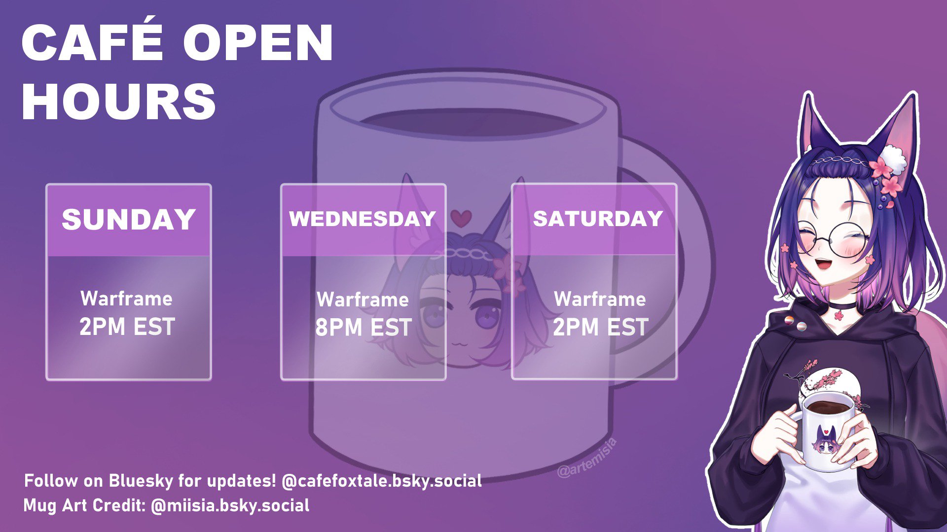 CafeFoxTale banner