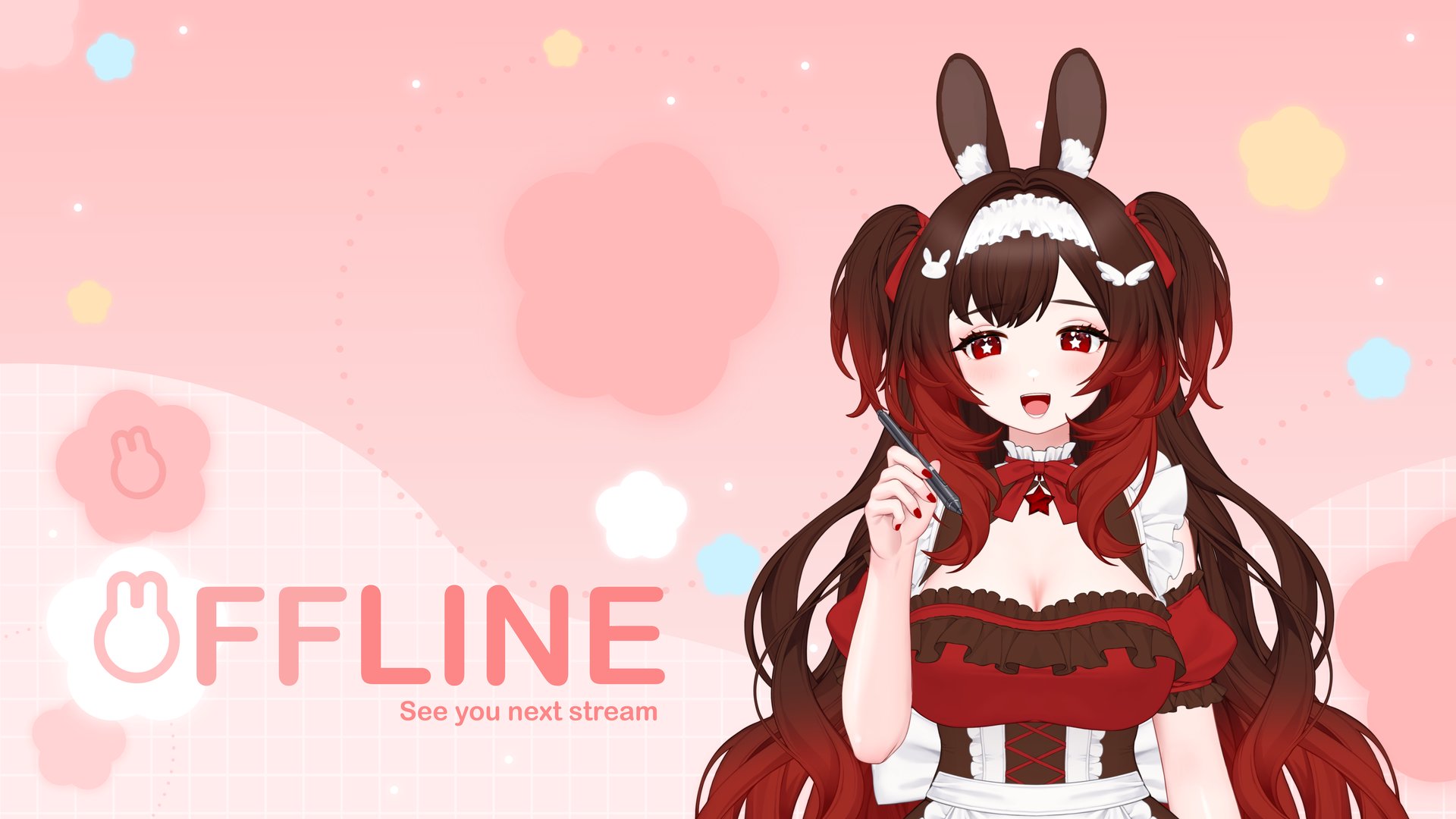 Chocoberry Bunny banner