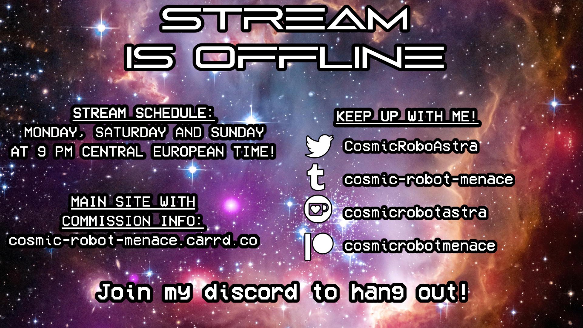 cosmicrobotmenace banner