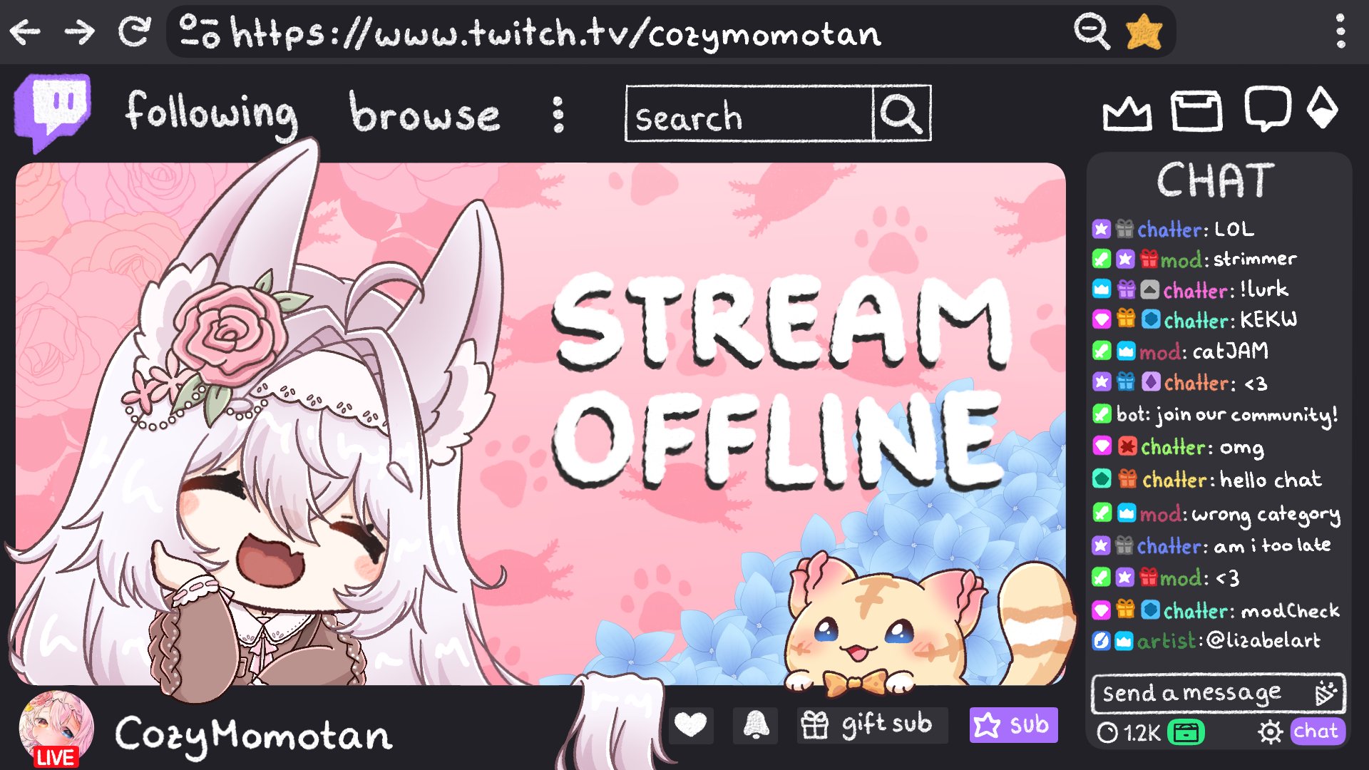 CozyMomotan banner