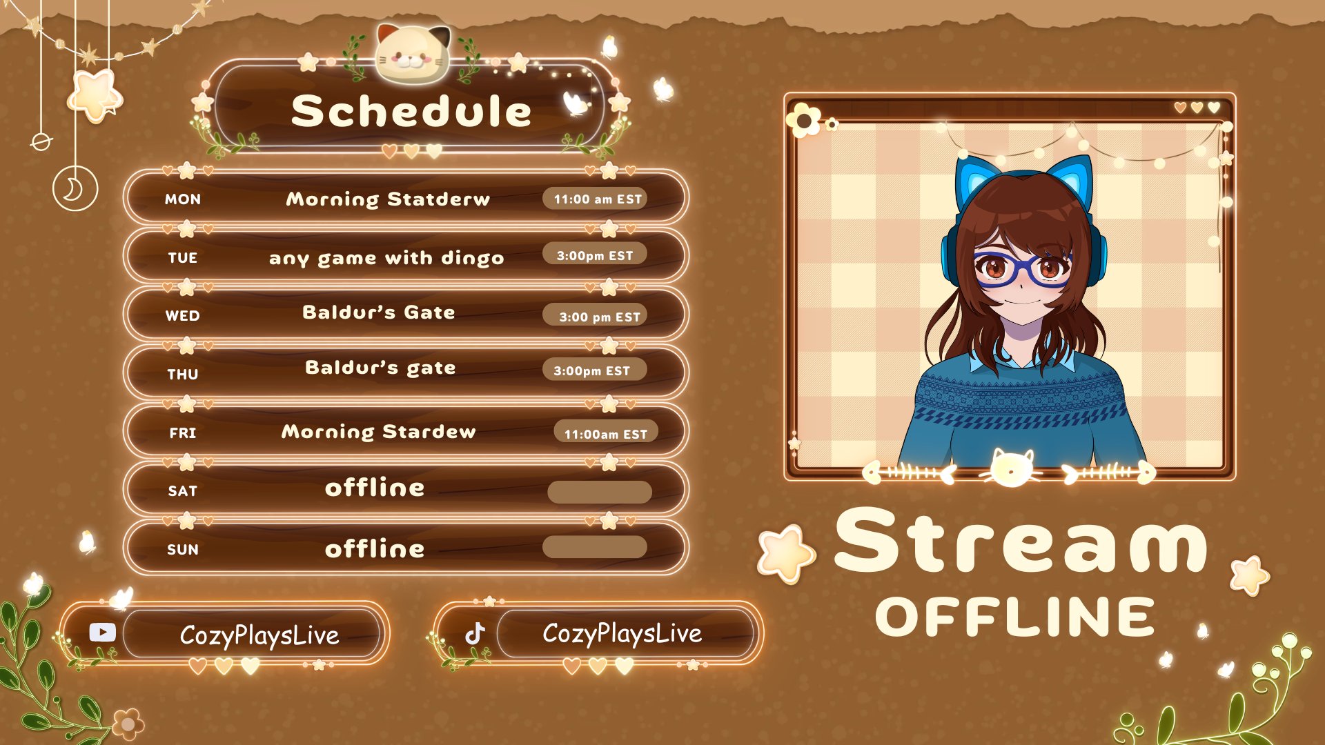 CozyPlaysLive banner