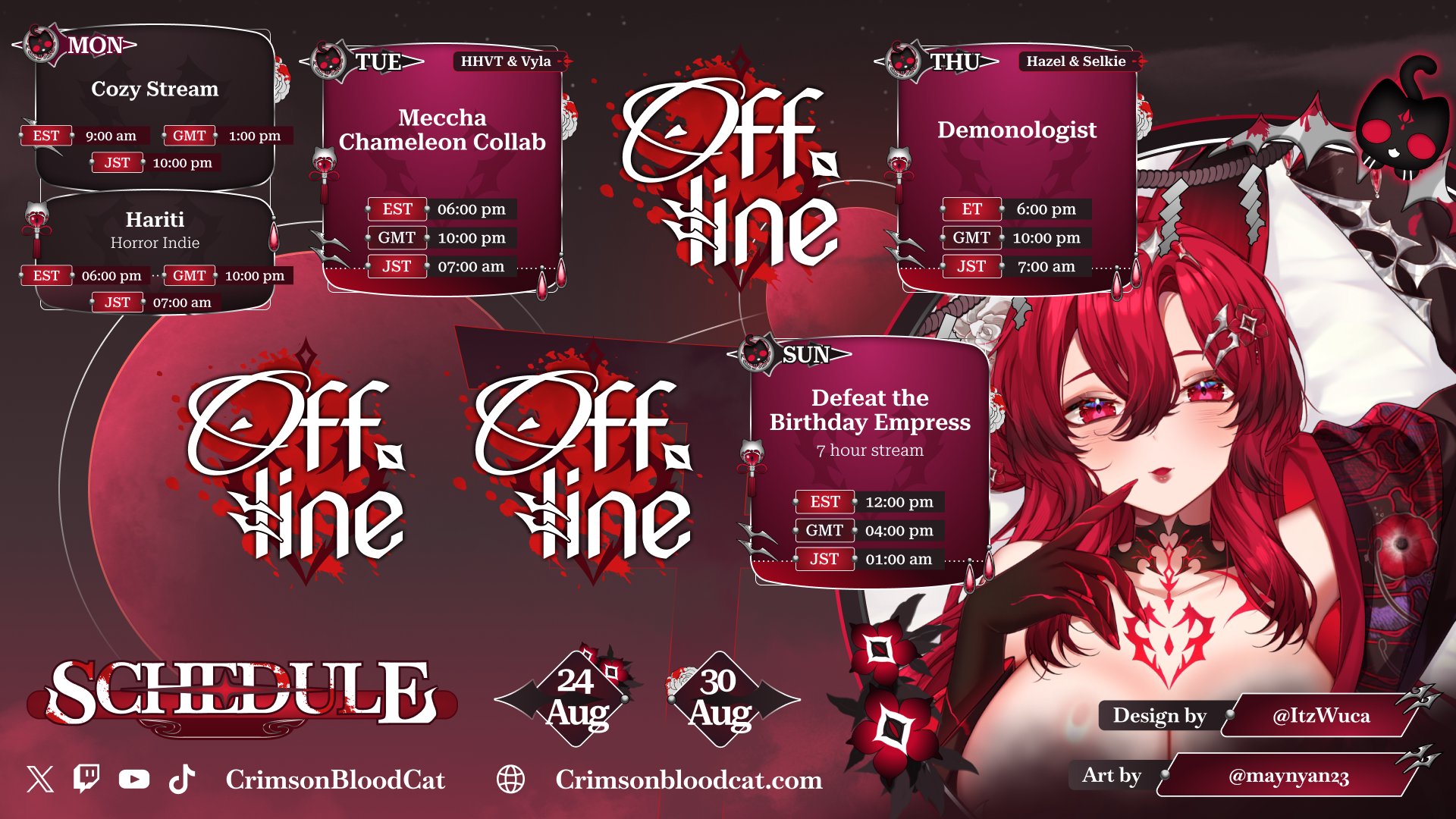 CrimsonBloodCat banner