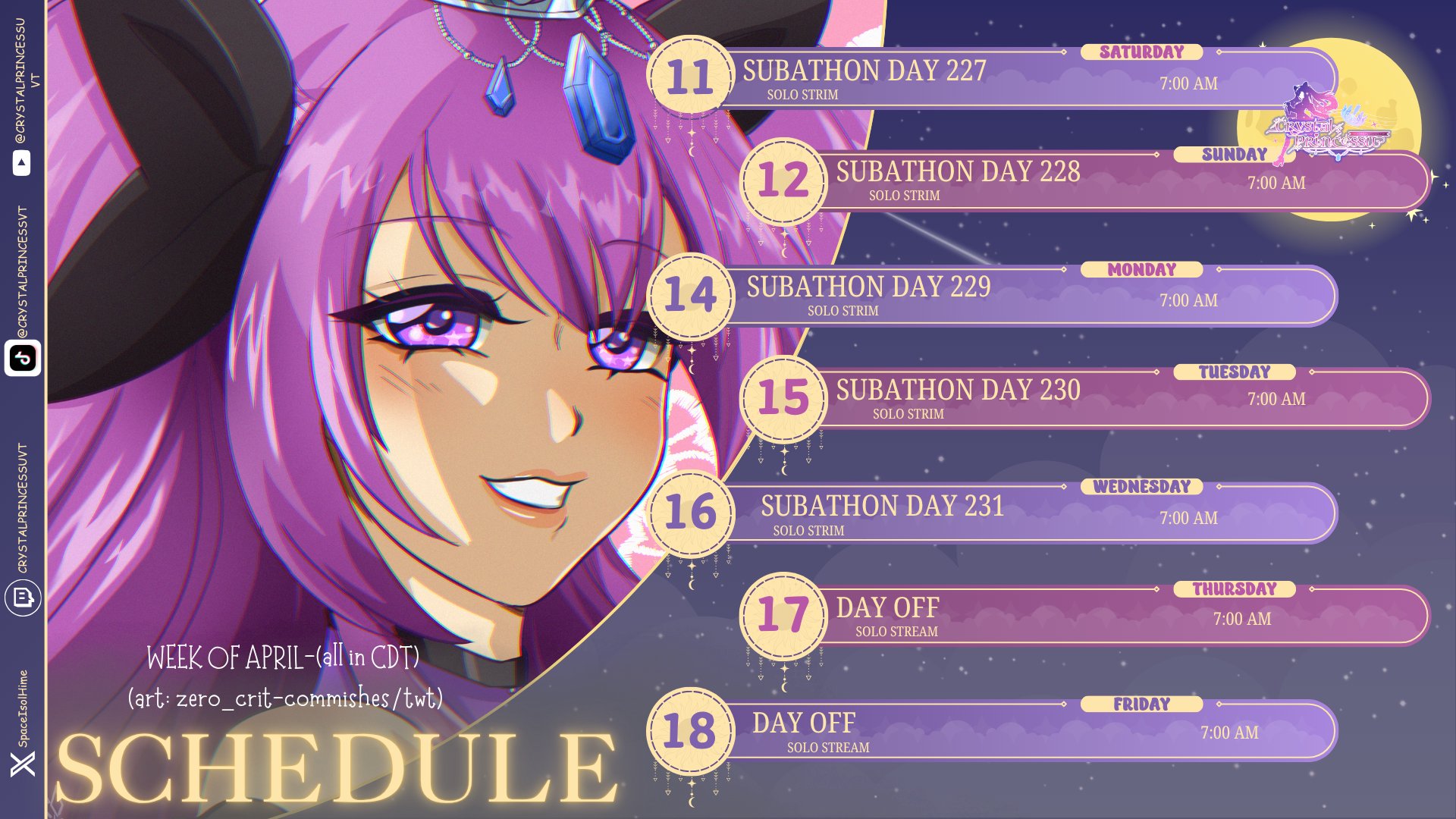 Crystal Princessu banner