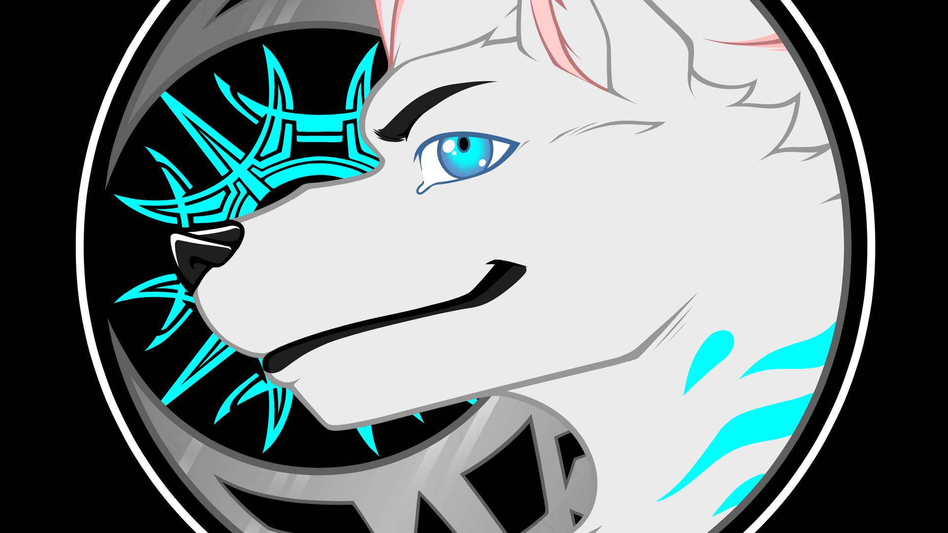 CyanWolfGhost banner