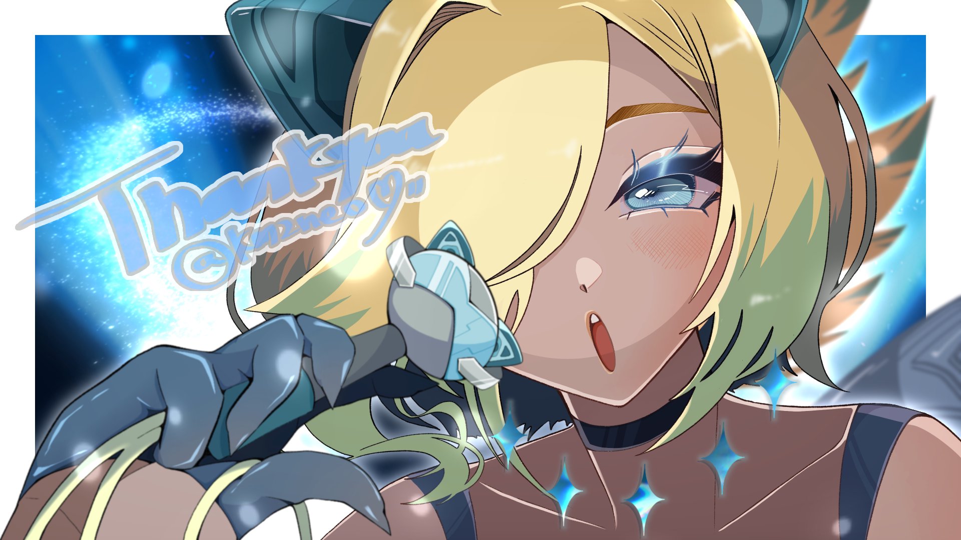 Crystal banner