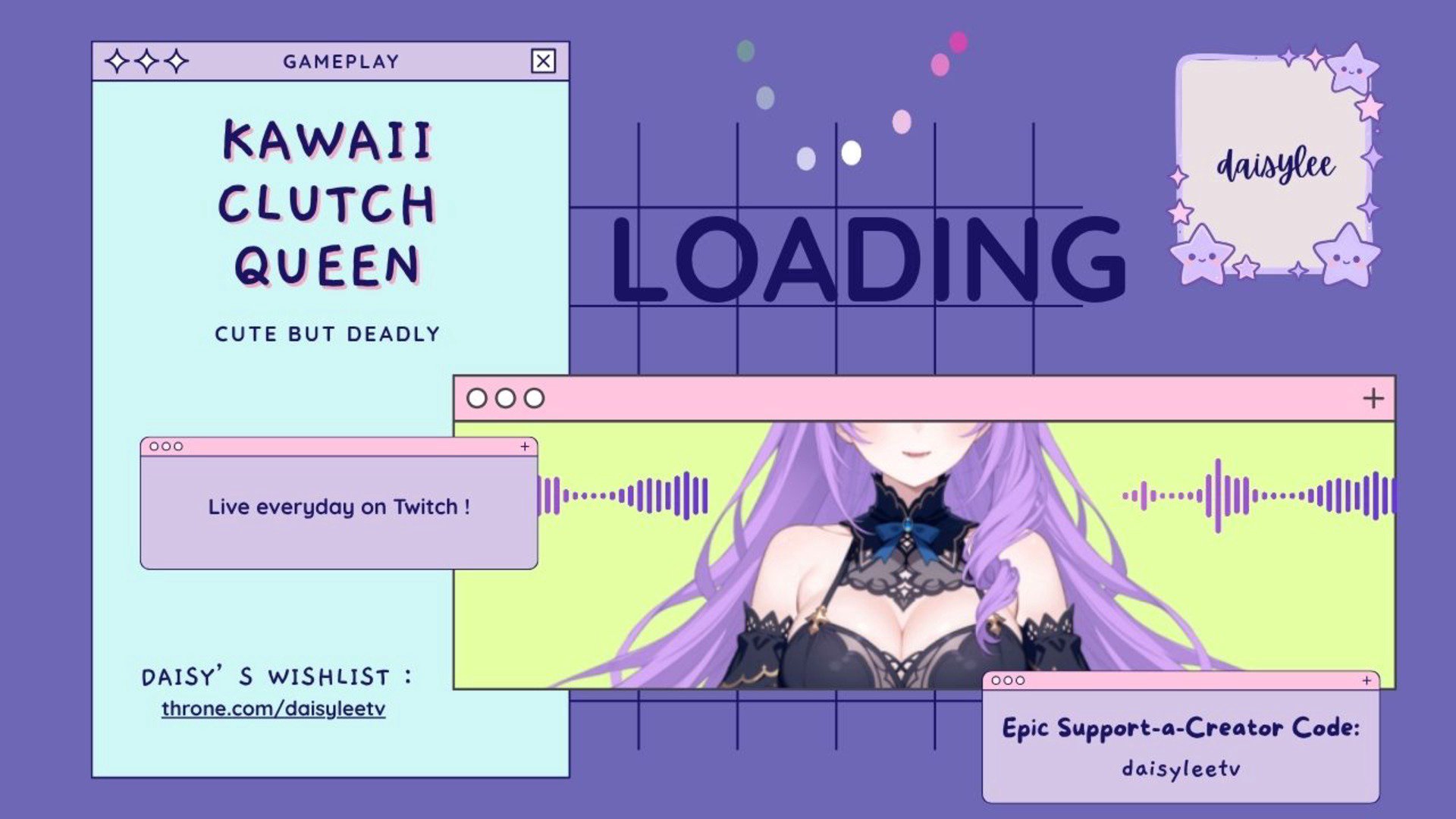 DaisyLeeTV banner