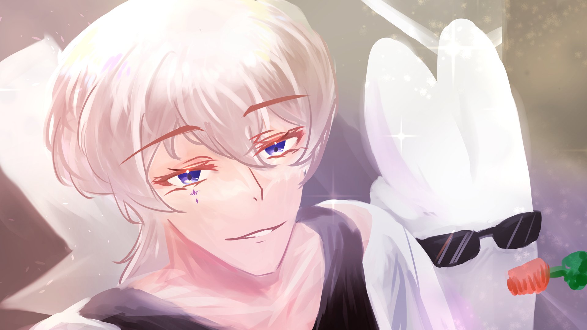 方塊兔小蒼空 banner