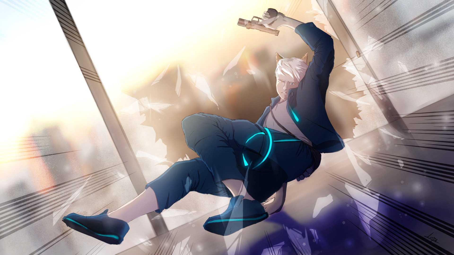 DarkWaffleFox banner