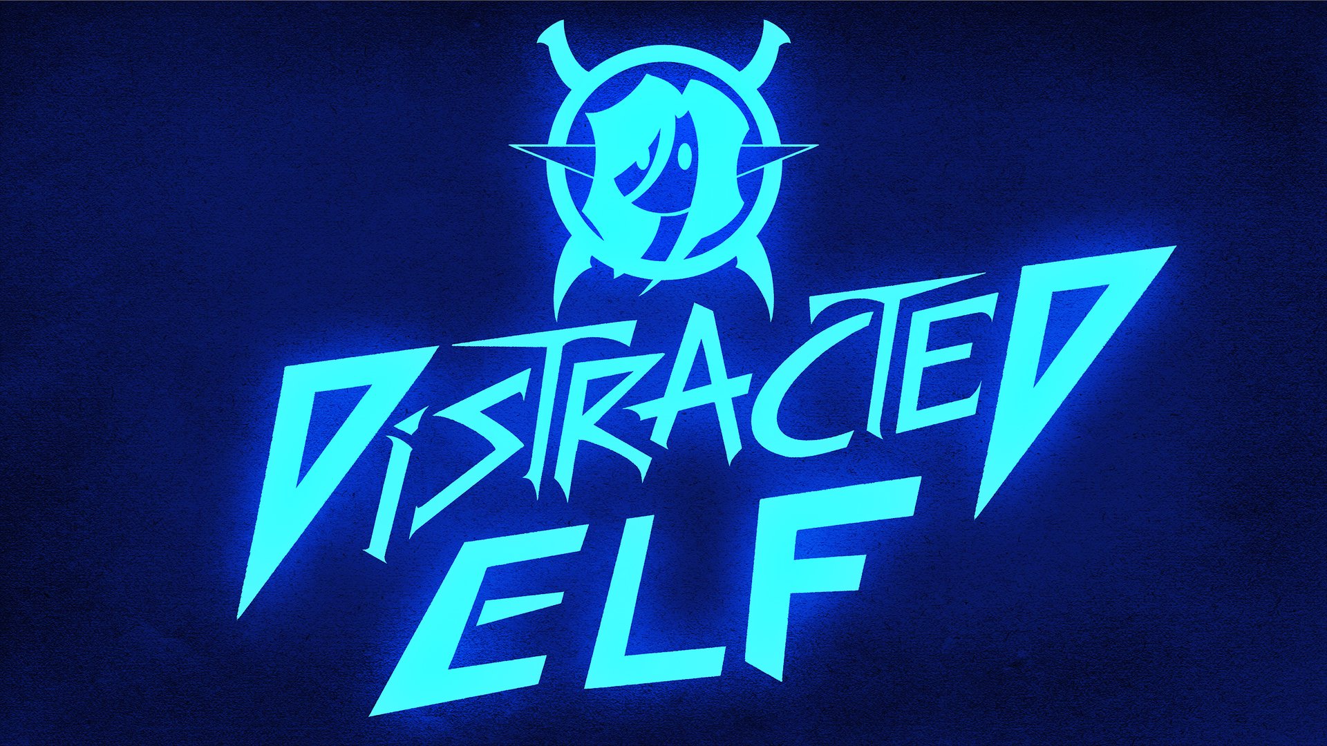 DistractedElf banner
