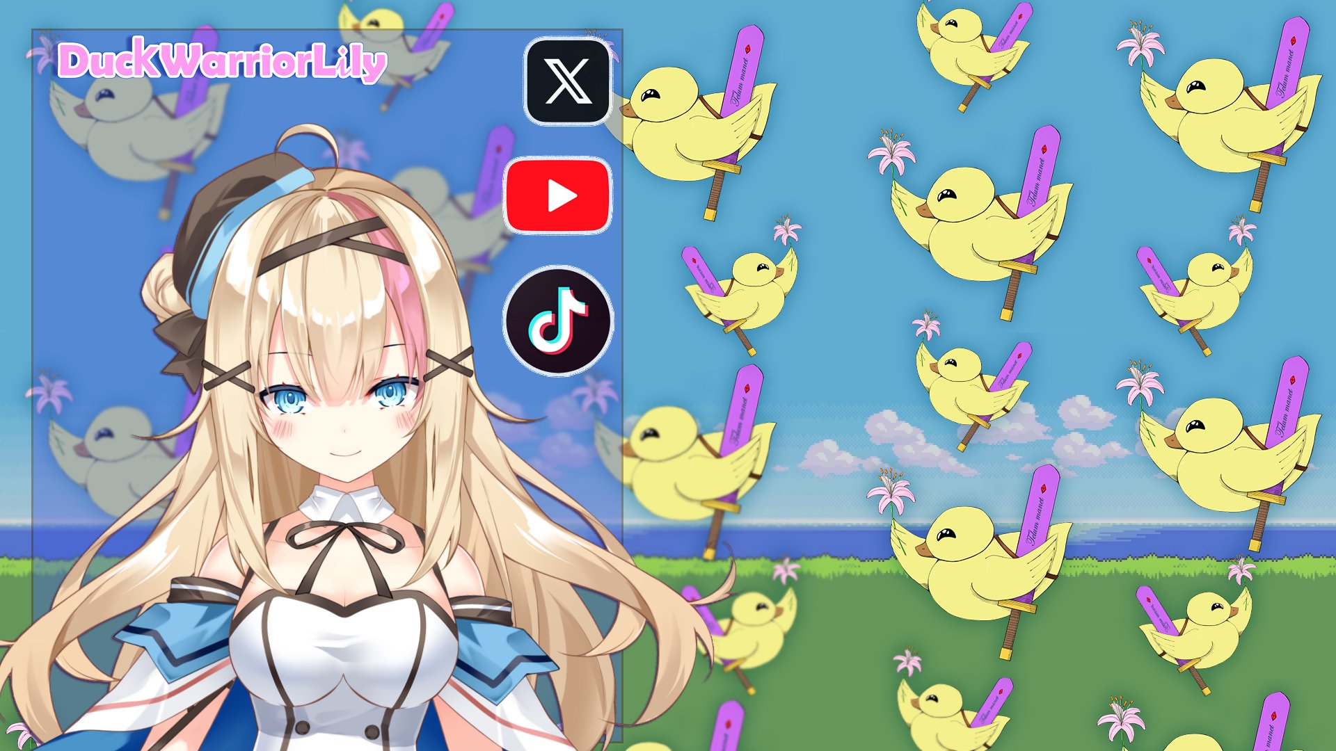 DuckWarriorLily banner