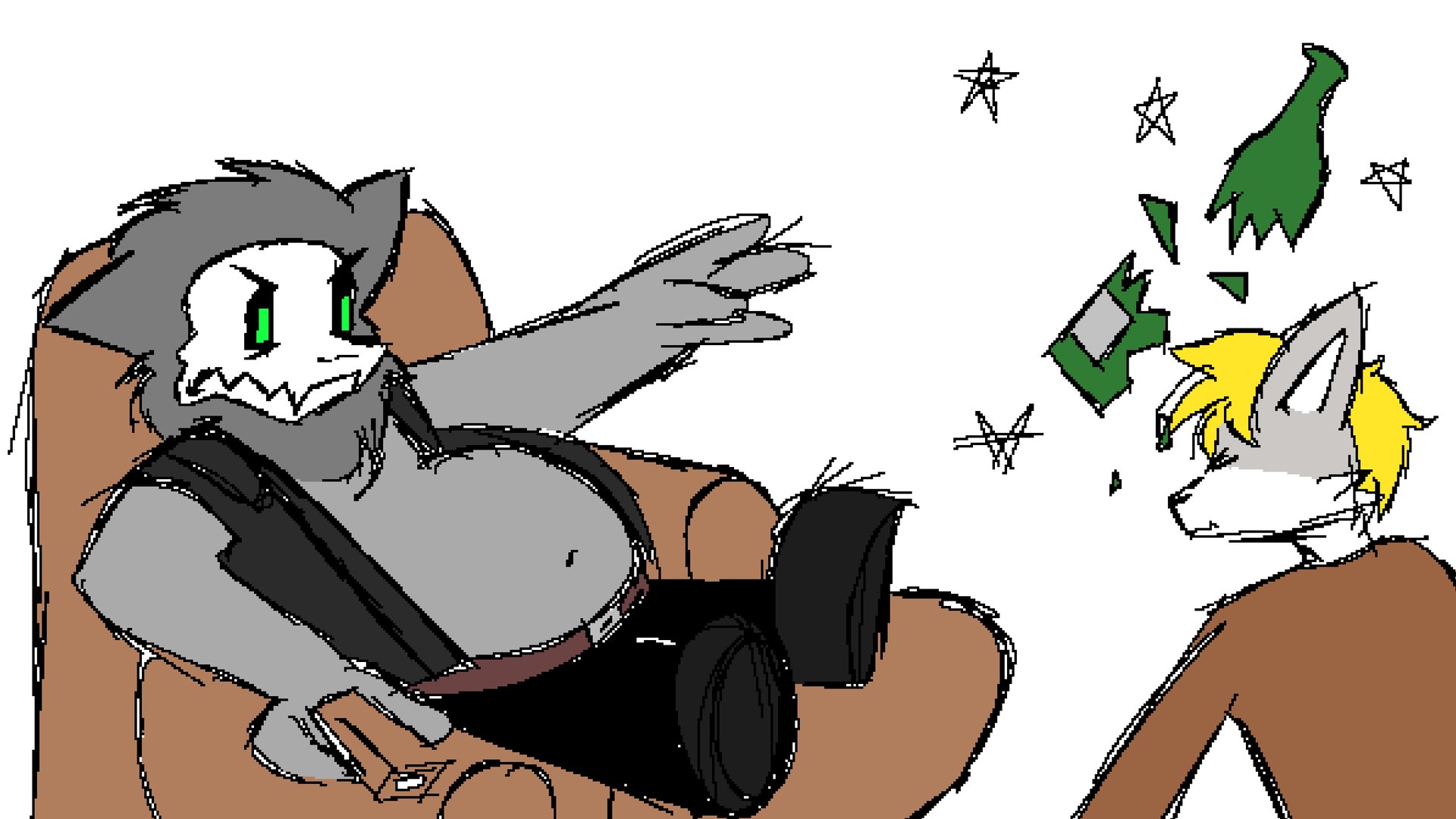 Duskulated banner