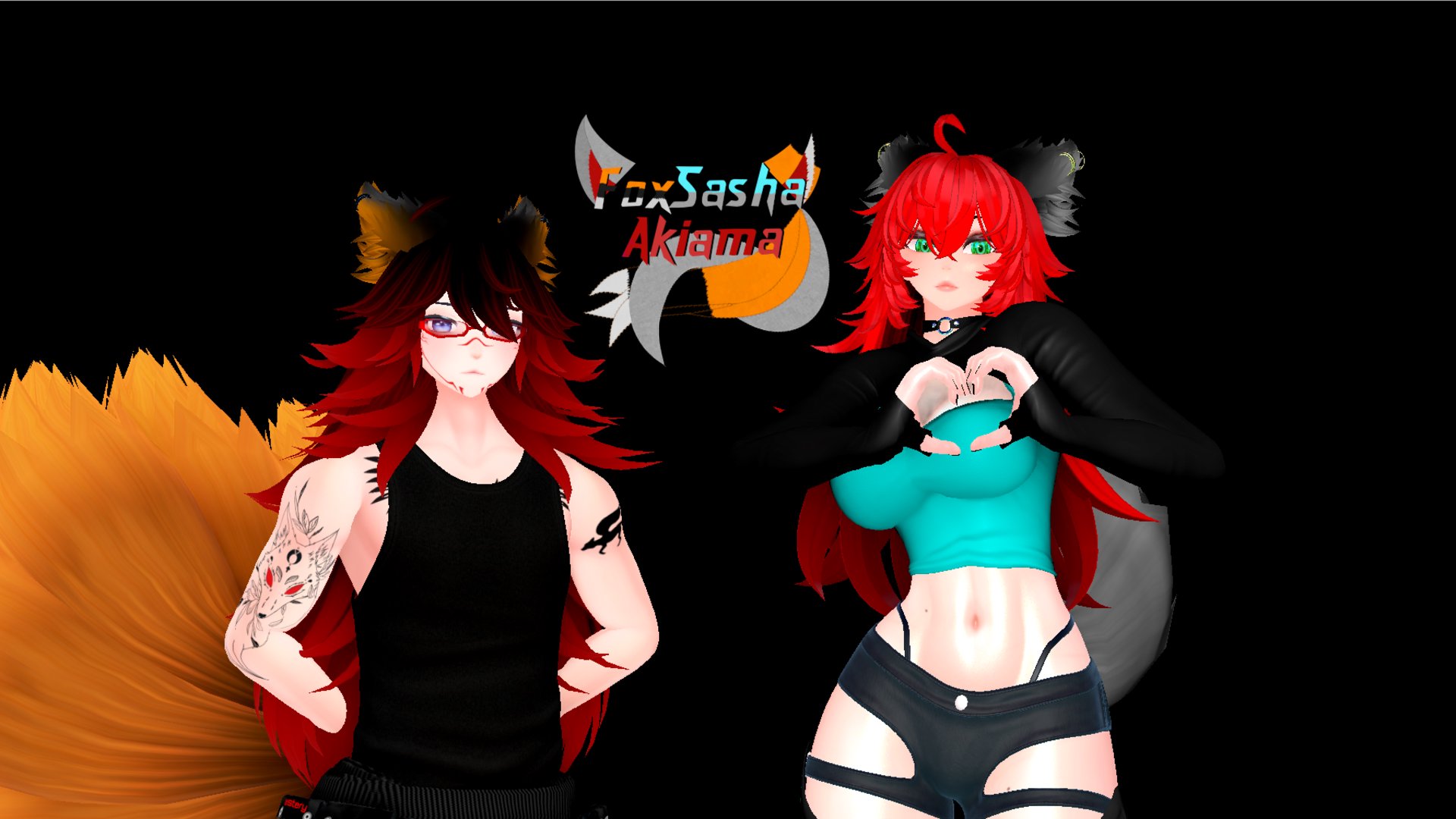 FoxSashaAkiama banner