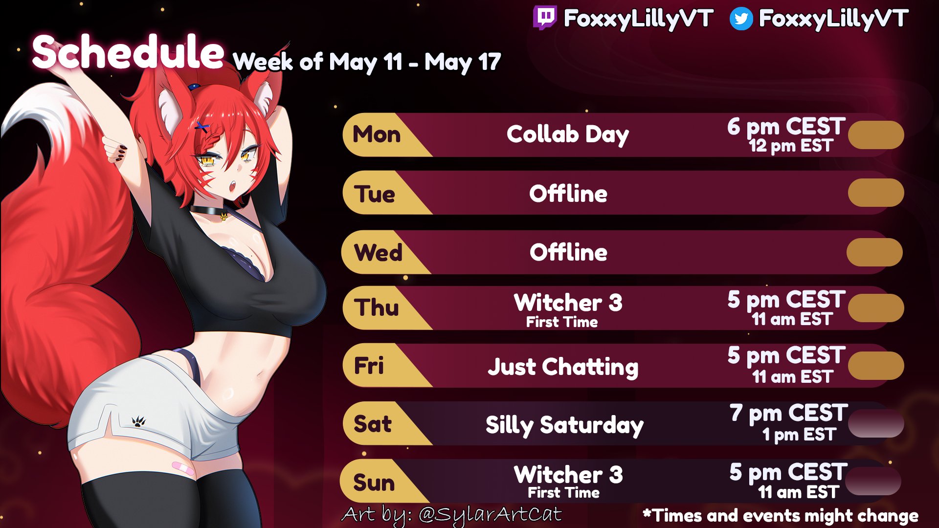 FoxxyLillyVT banner