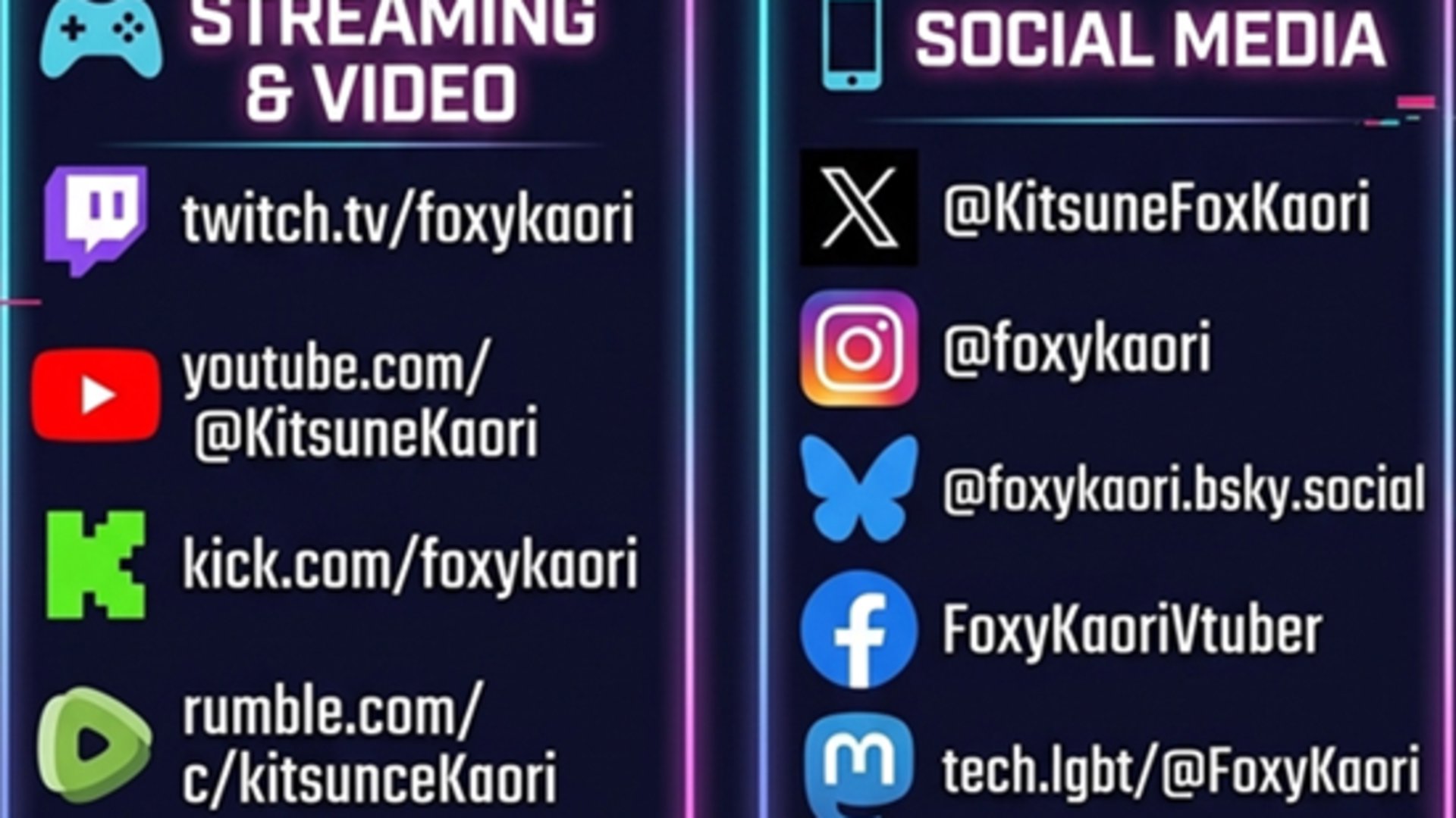 FoxyKaori banner