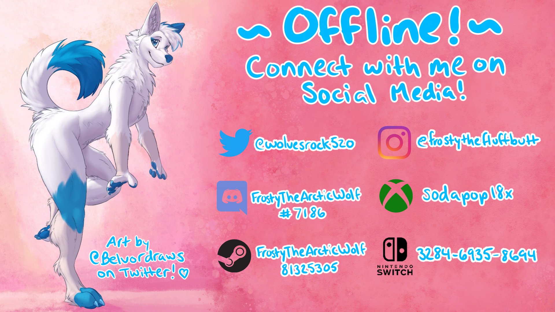 FrostyTheArcticWolf banner
