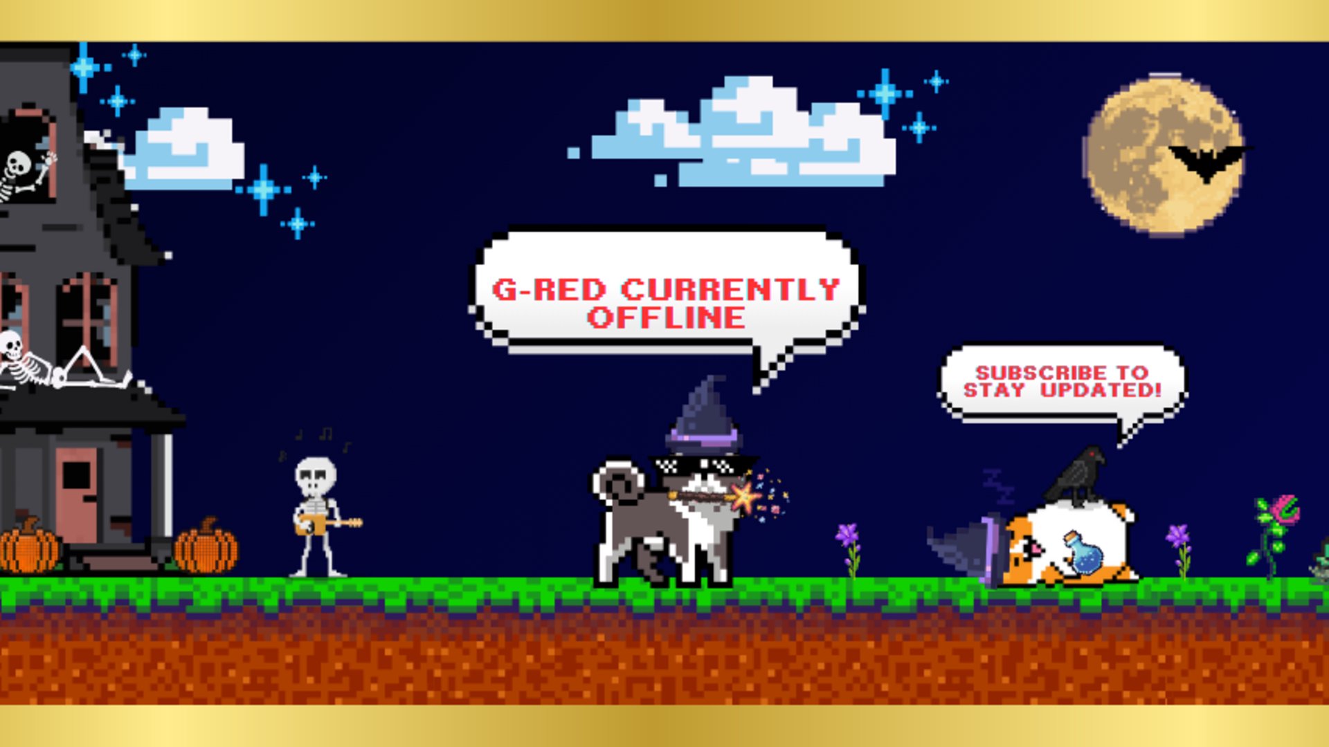 Geered banner