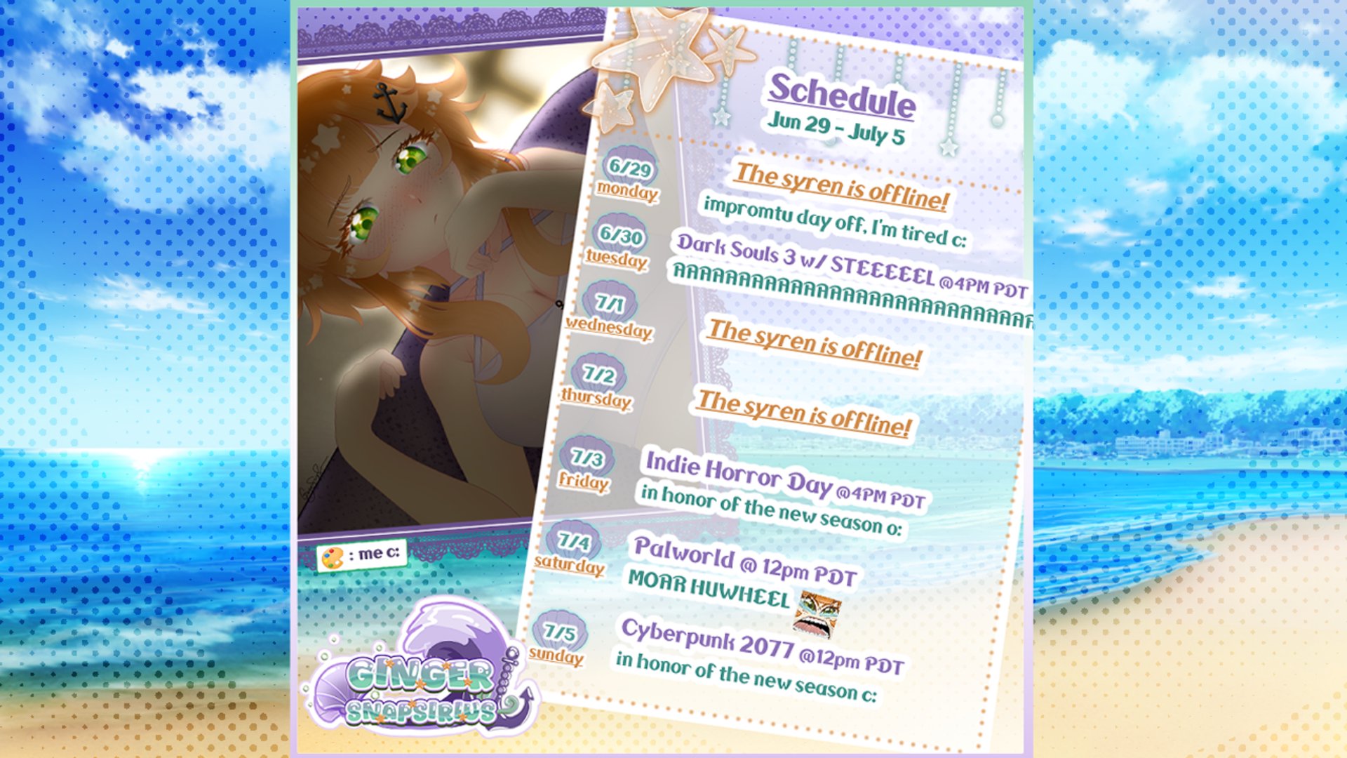 GingerSnapSirius banner