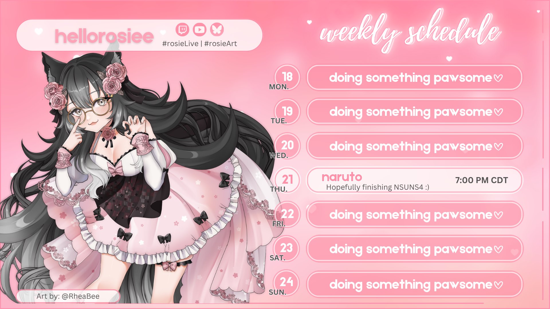 hellorosiee banner