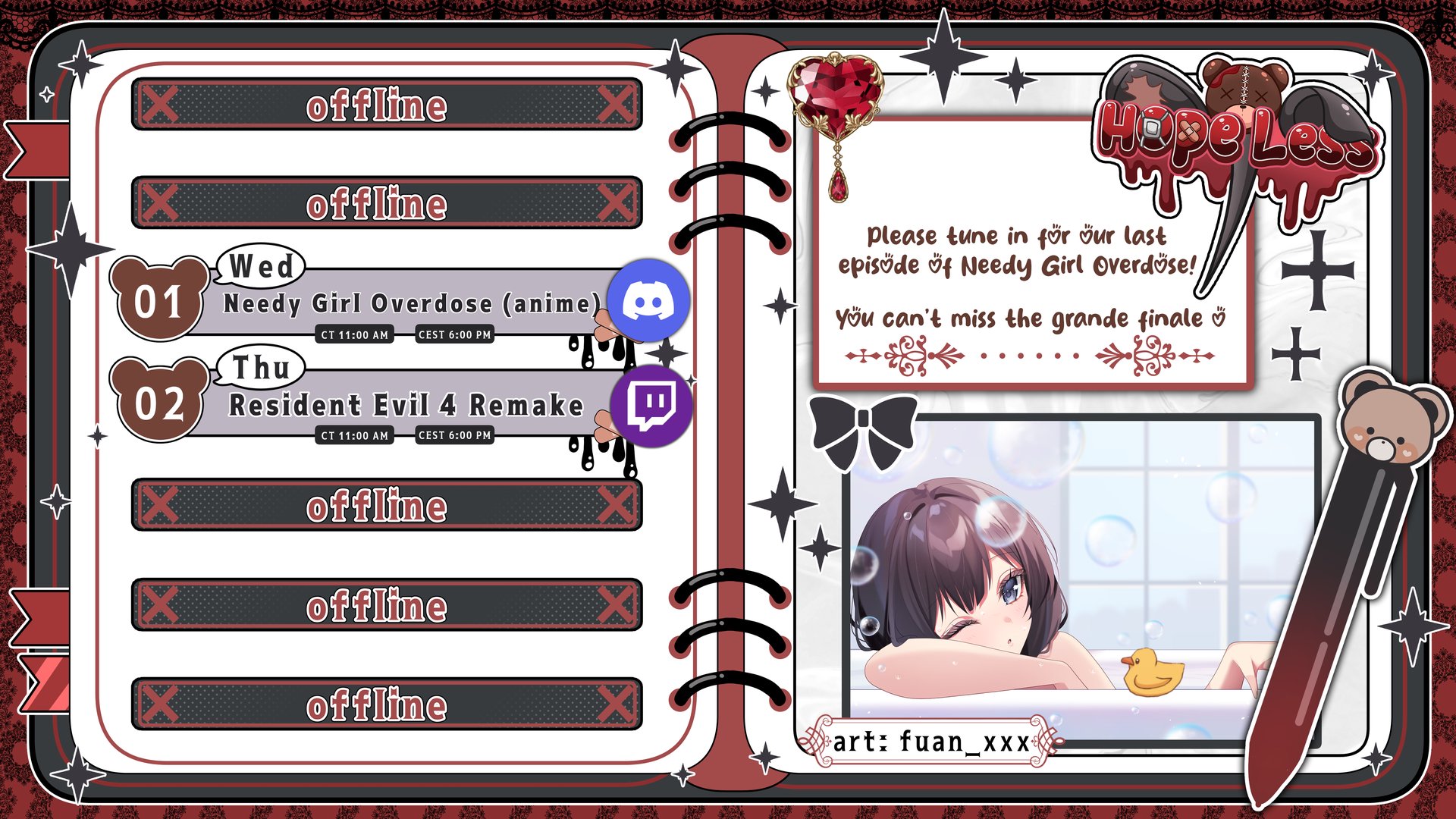 Hope Less banner