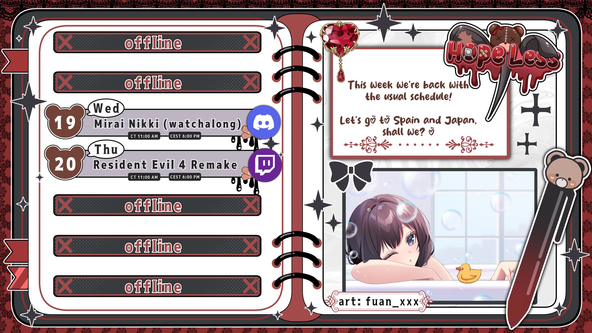 Hope Less banner