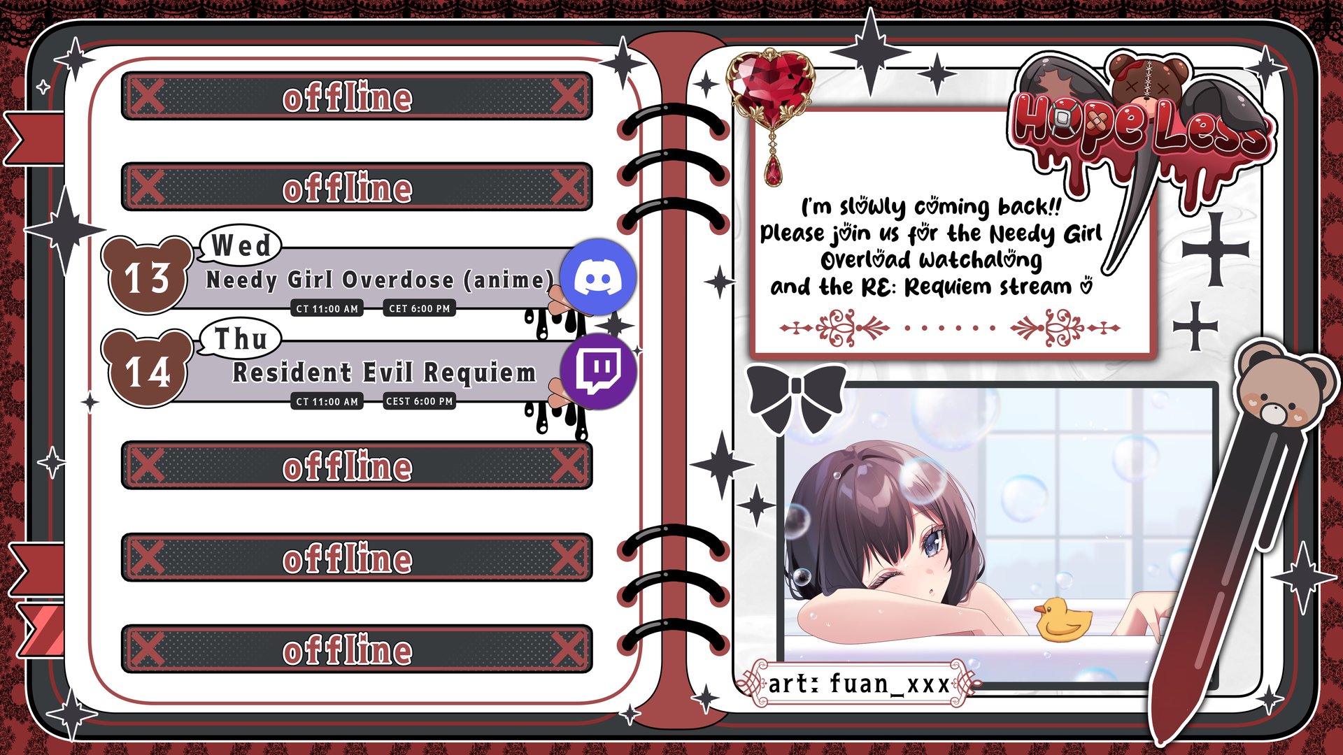 Hope Less banner