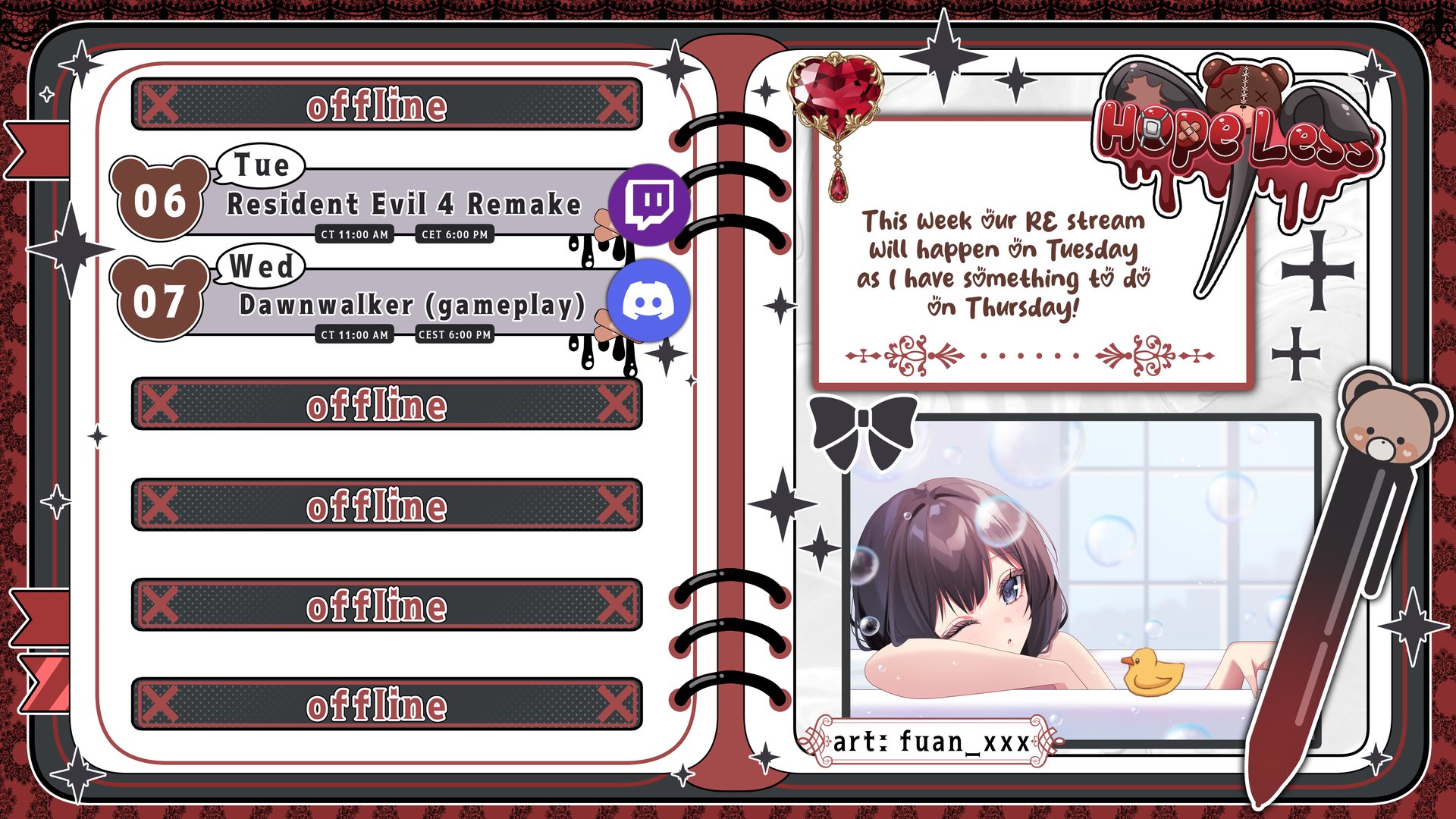 Hope Less banner
