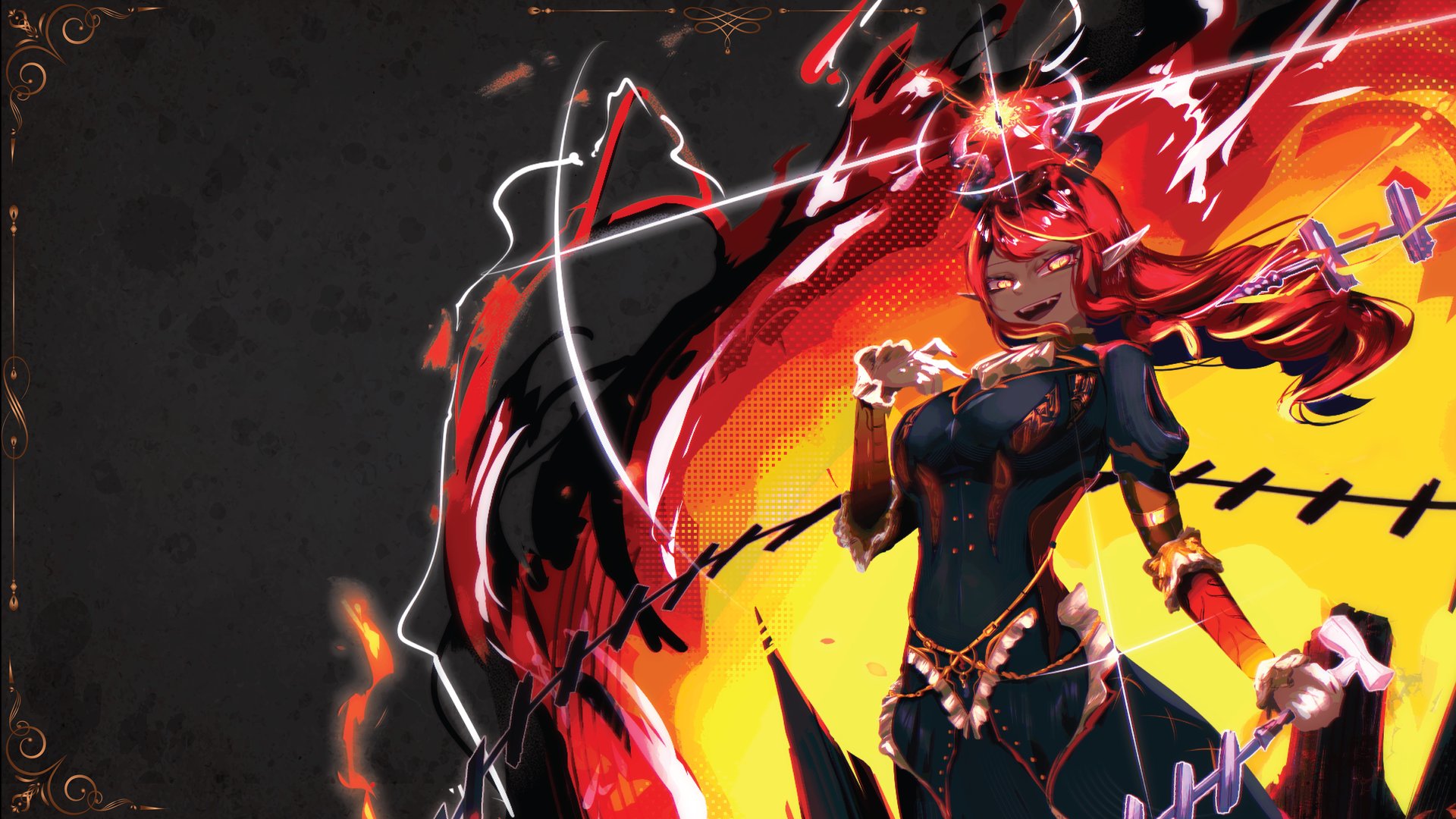 Iris Bloodblaze banner