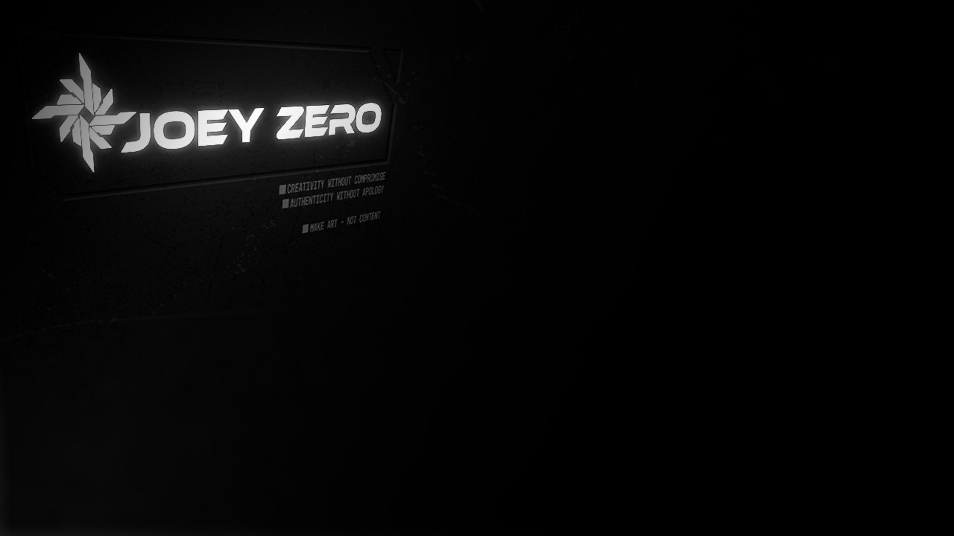 JoeyZero banner