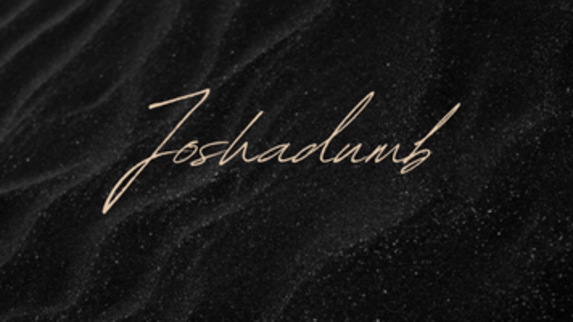 Joshadumb banner