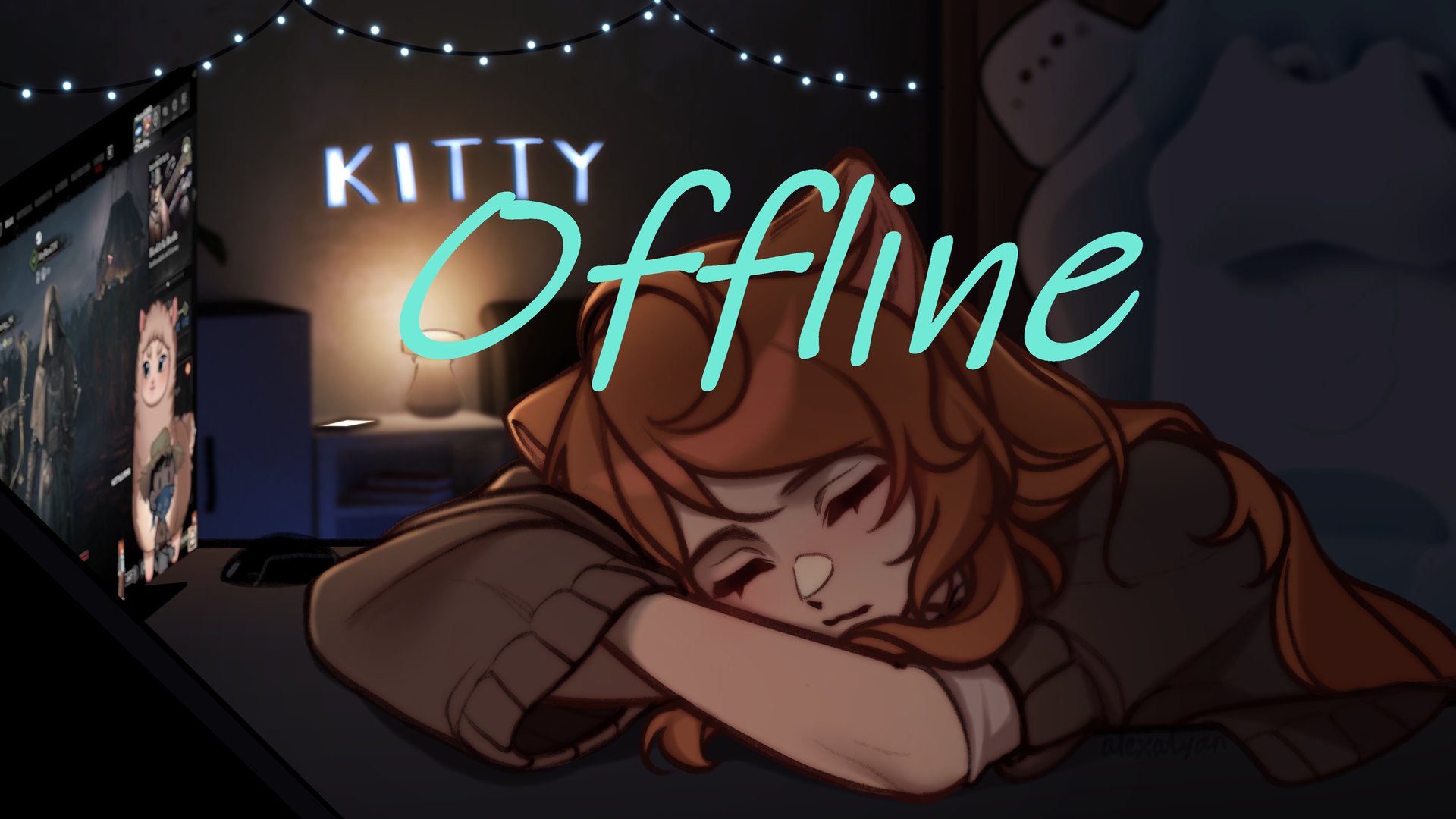 kittyllama banner
