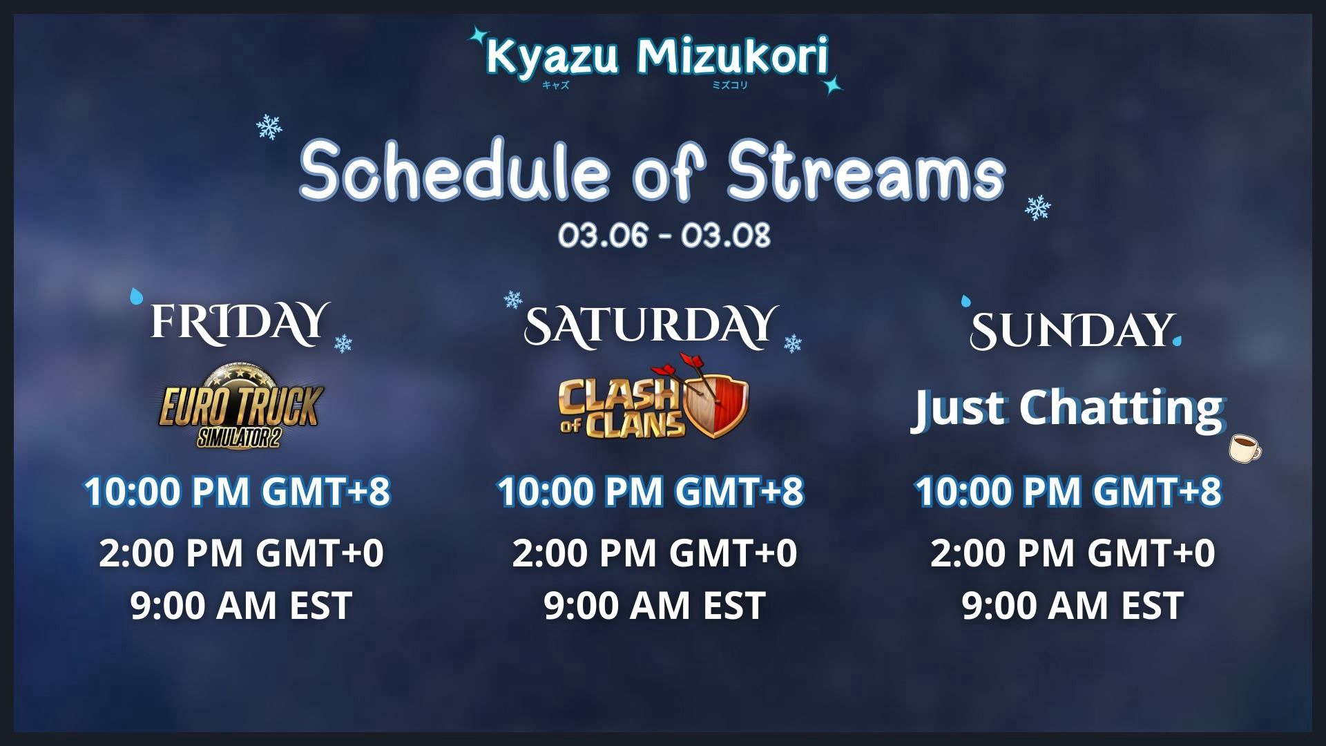 Kyazu Mizukori banner