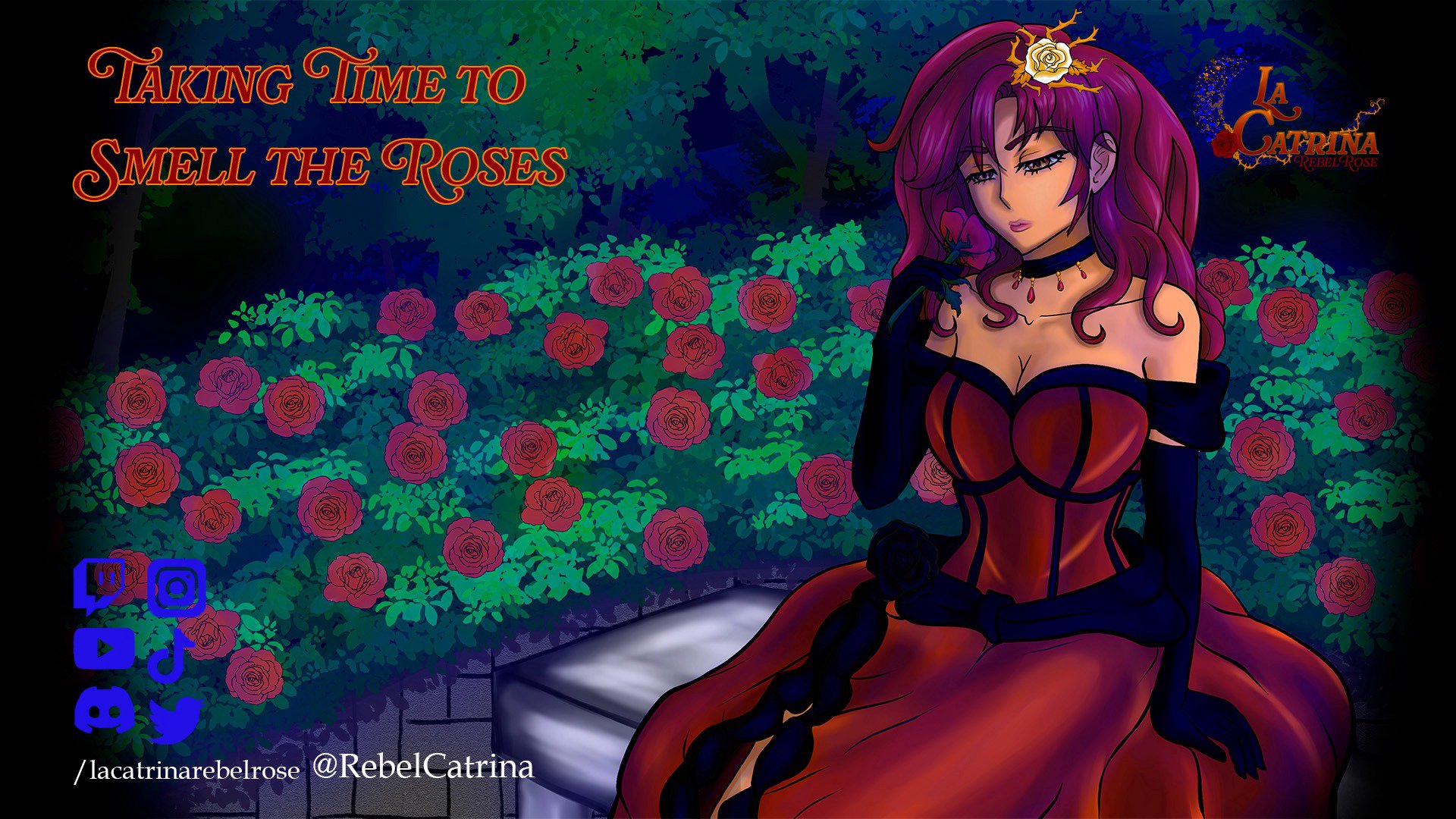 LaCatrinaRebelRose banner