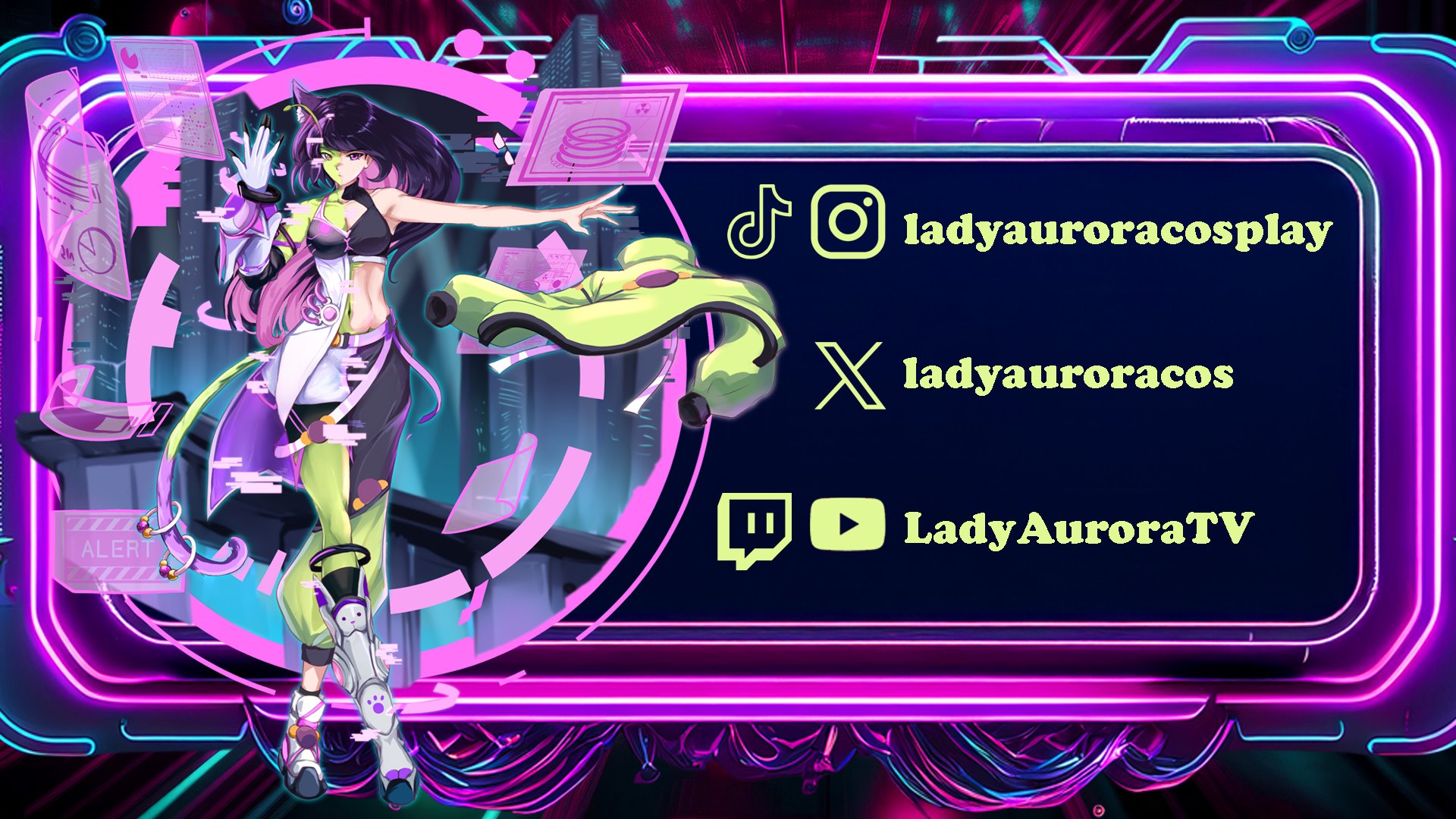 LadyAuroraTV banner