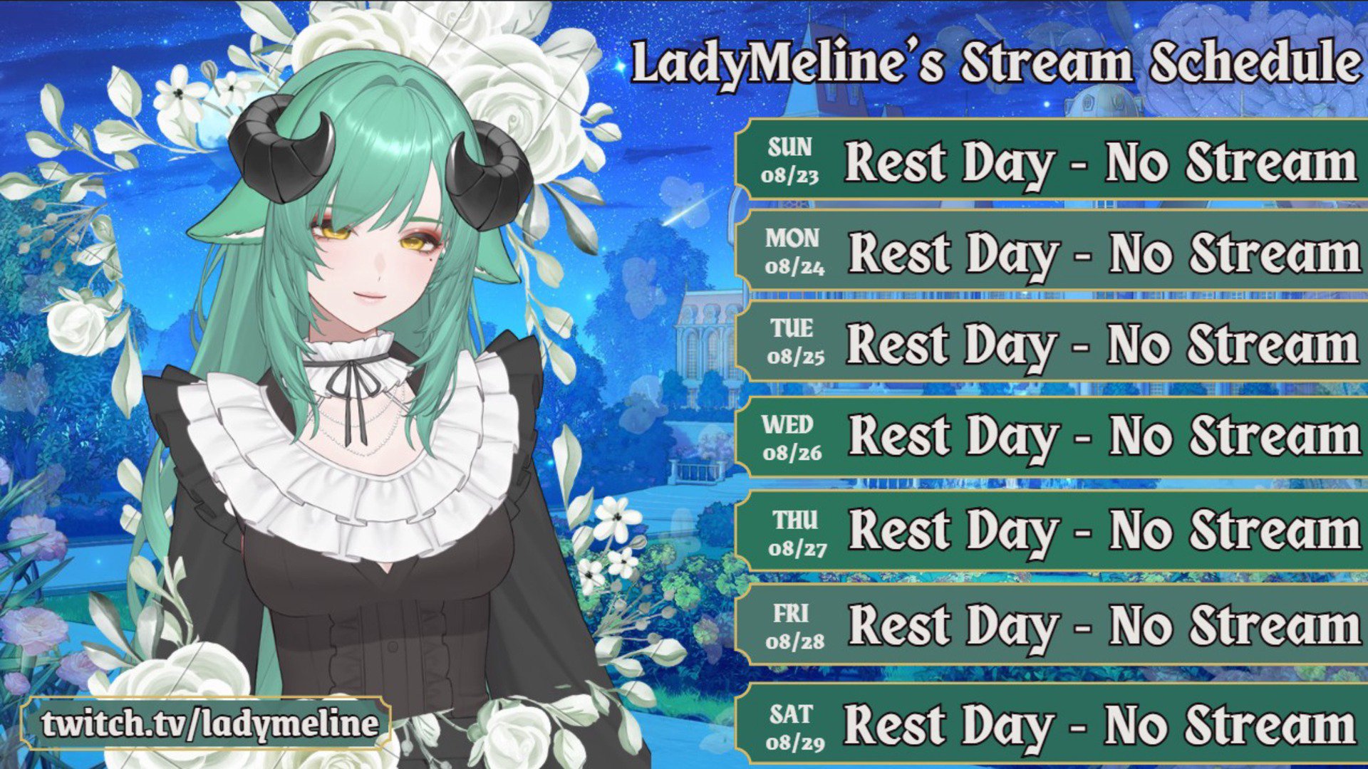 LadyMeline banner