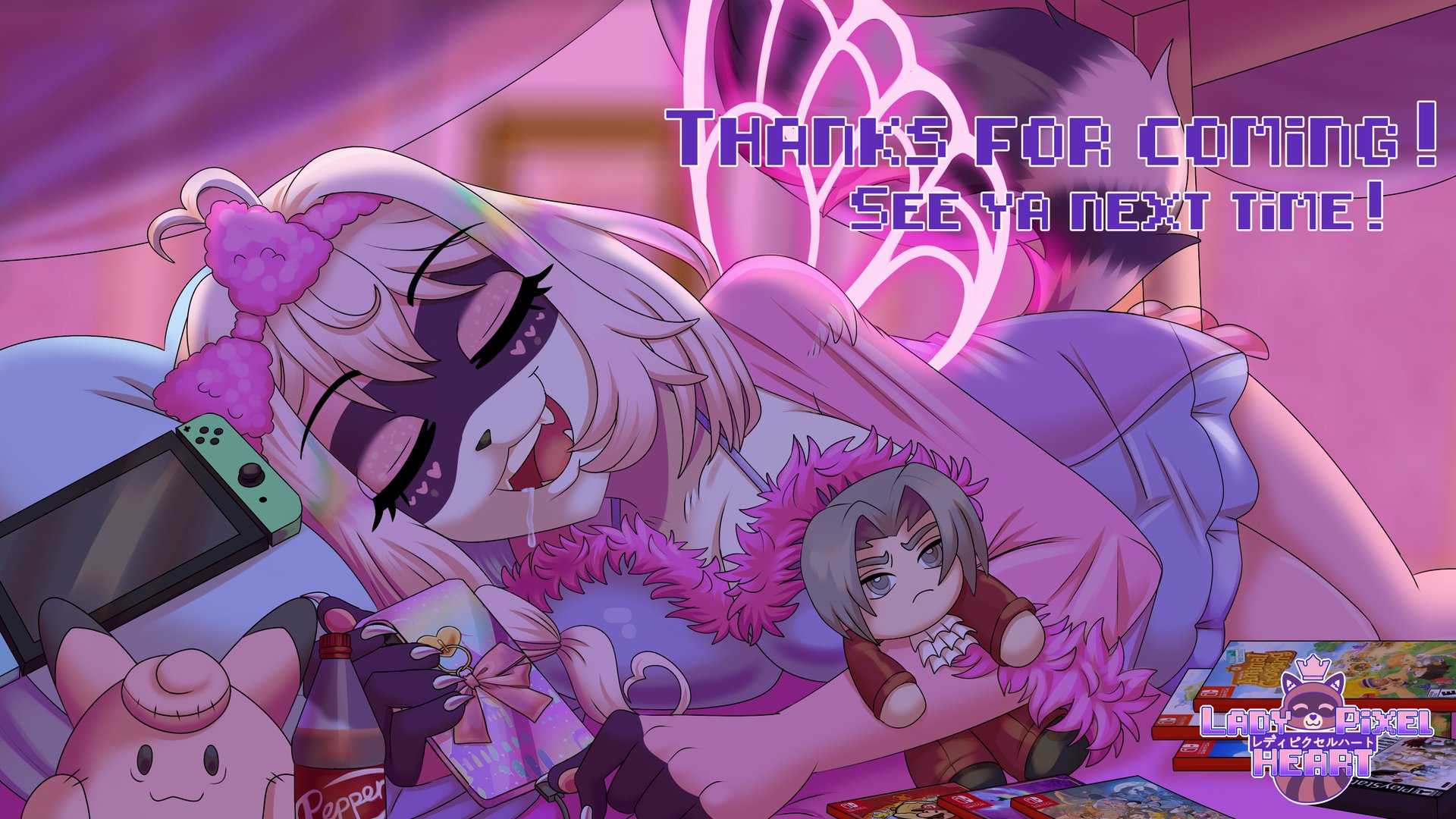 LadyPixelHeart banner