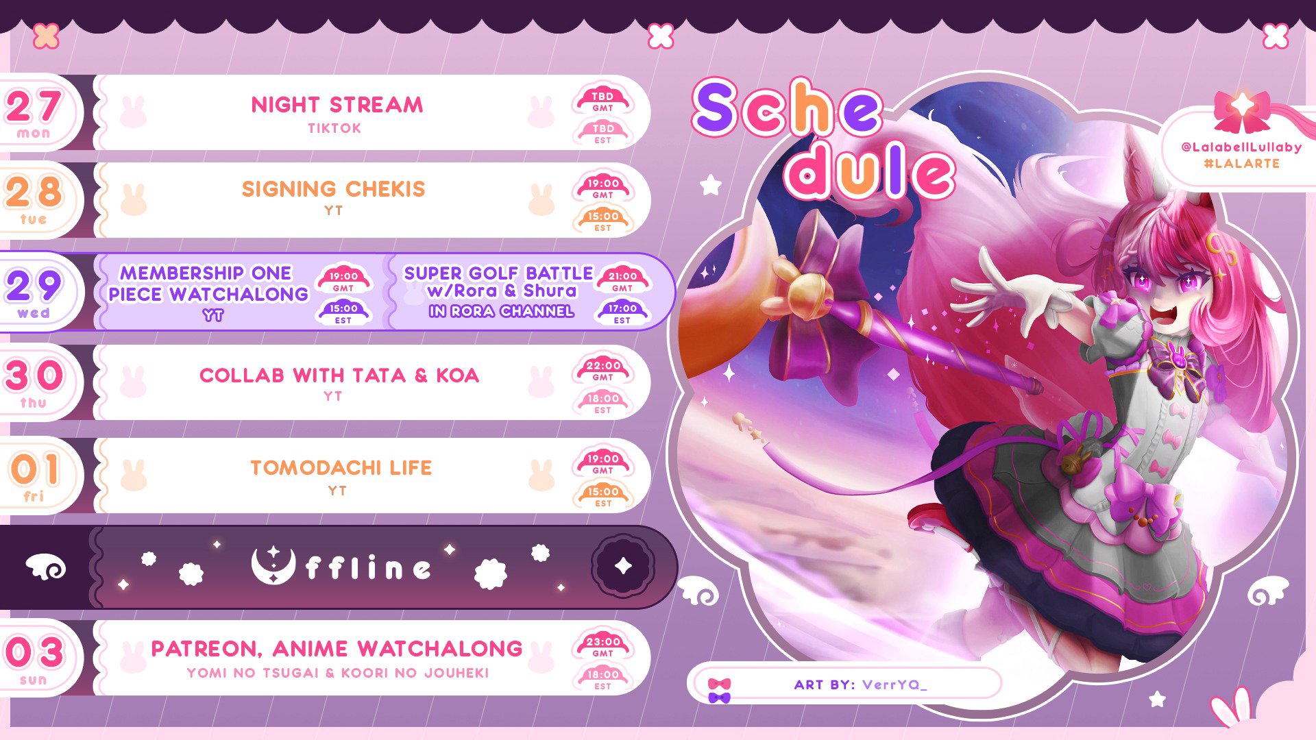 Lalabell Lullaby banner