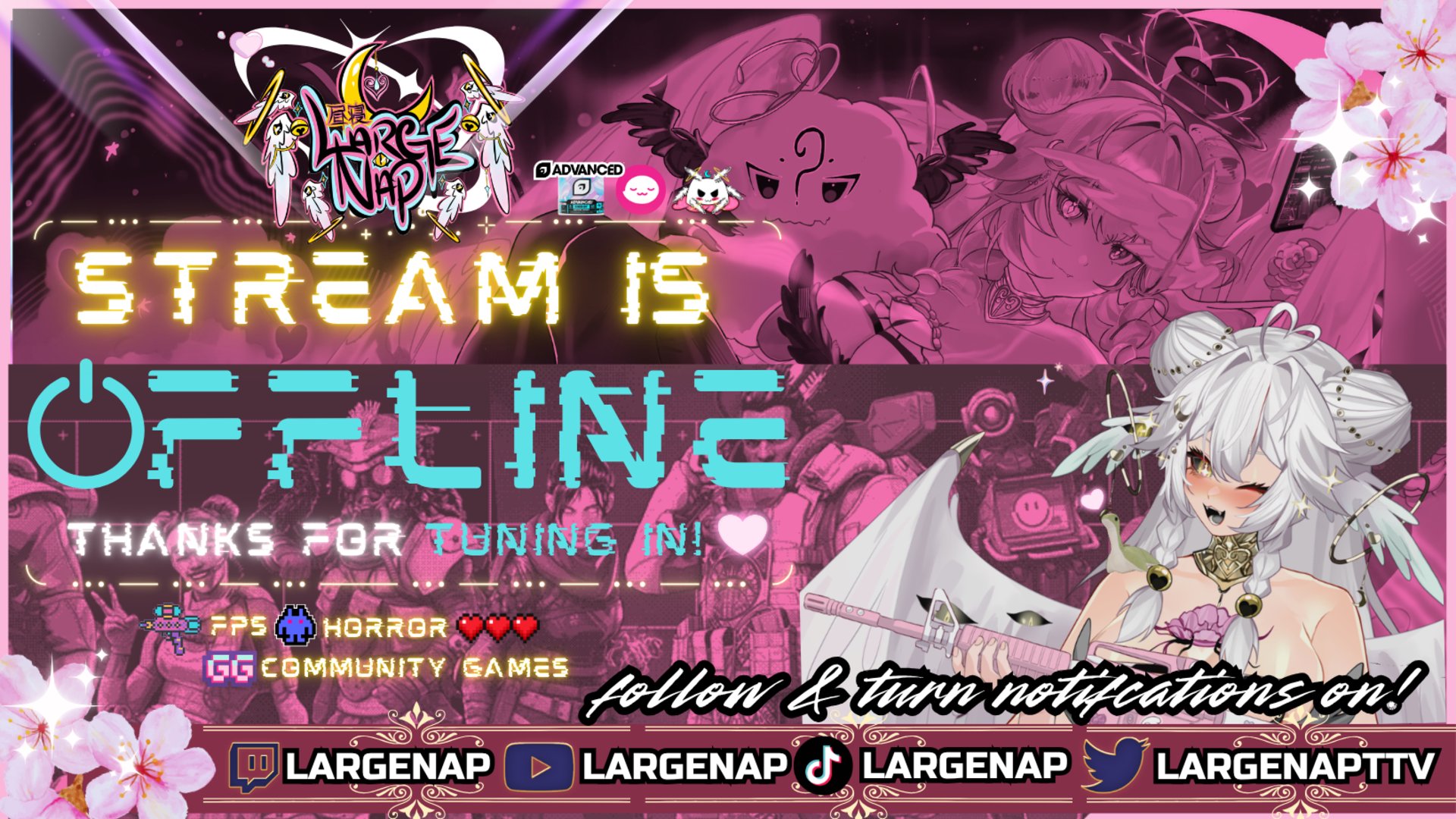 LargeNap banner