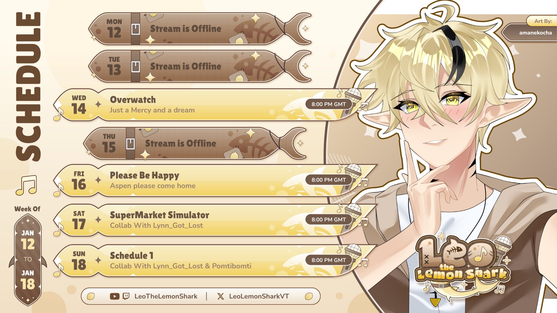 LeoTheLemonShark banner