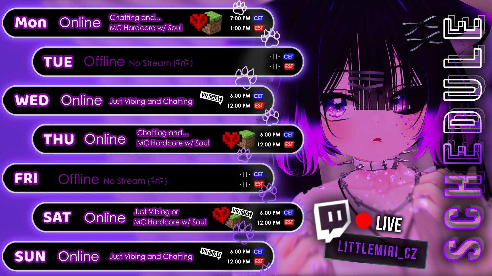 LittleMiri CZ banner